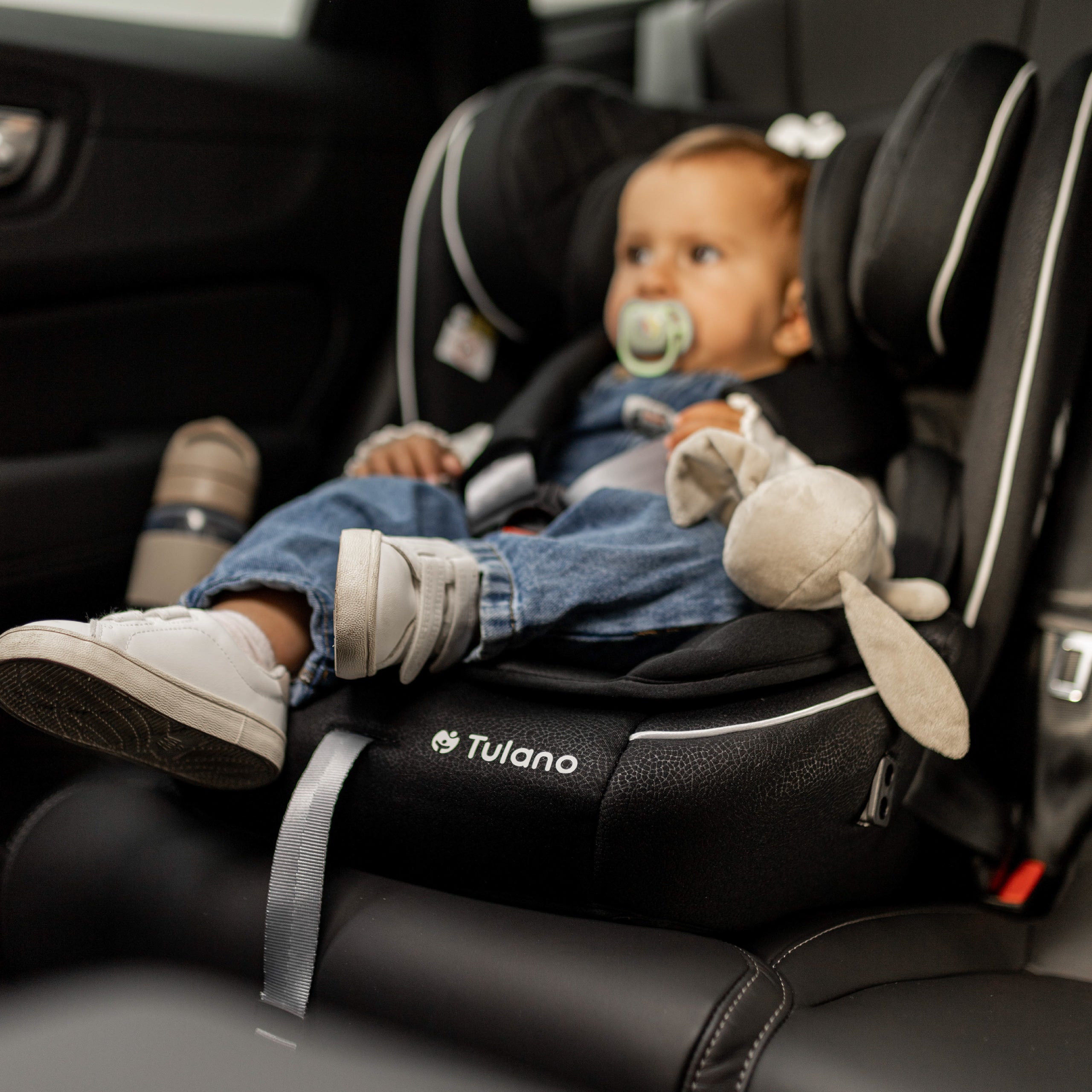 Silla de coche Tulano Zooma 25 Black 76-150 cm I-Size
