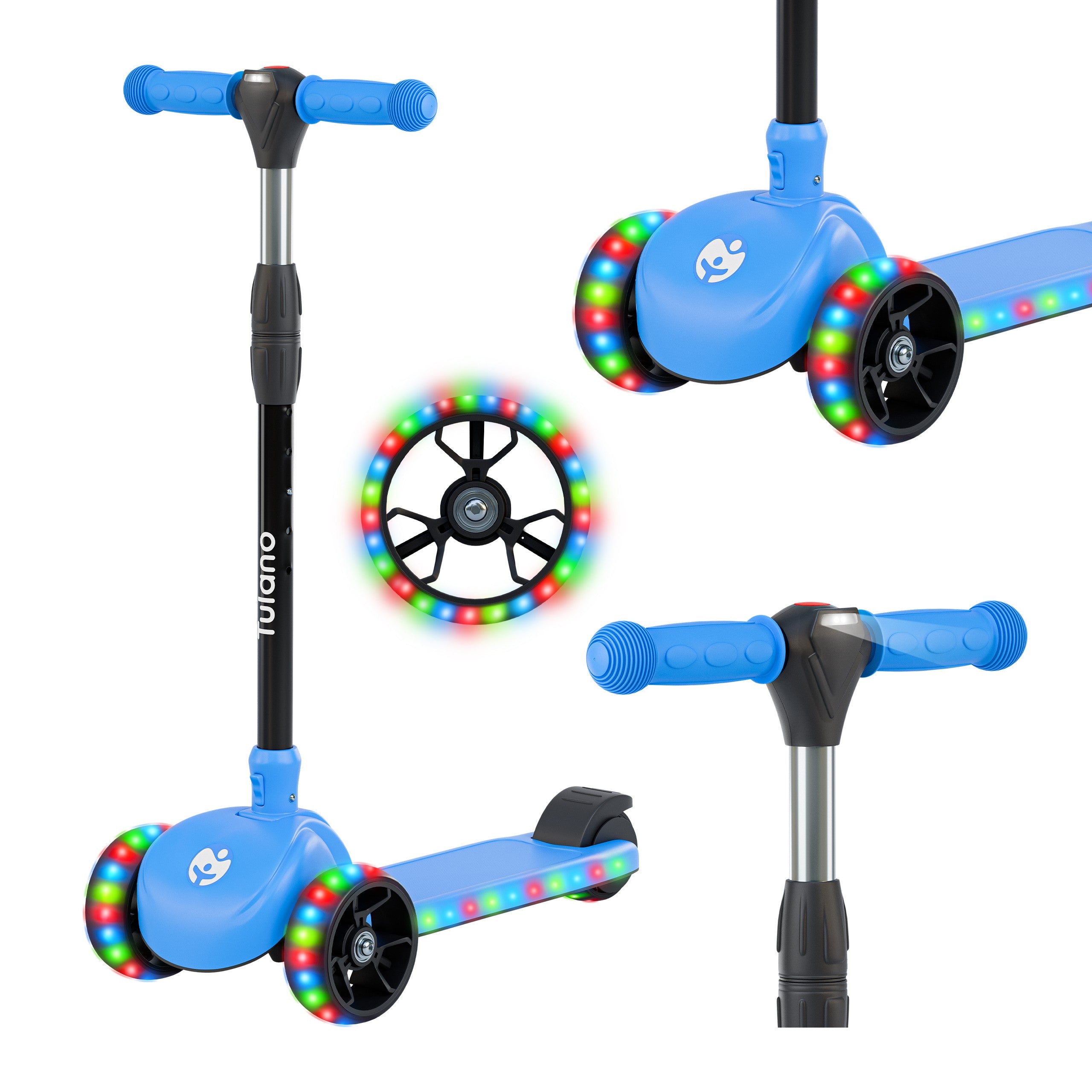Patinete de equilibrio para niños LED Rookie 15 Blue