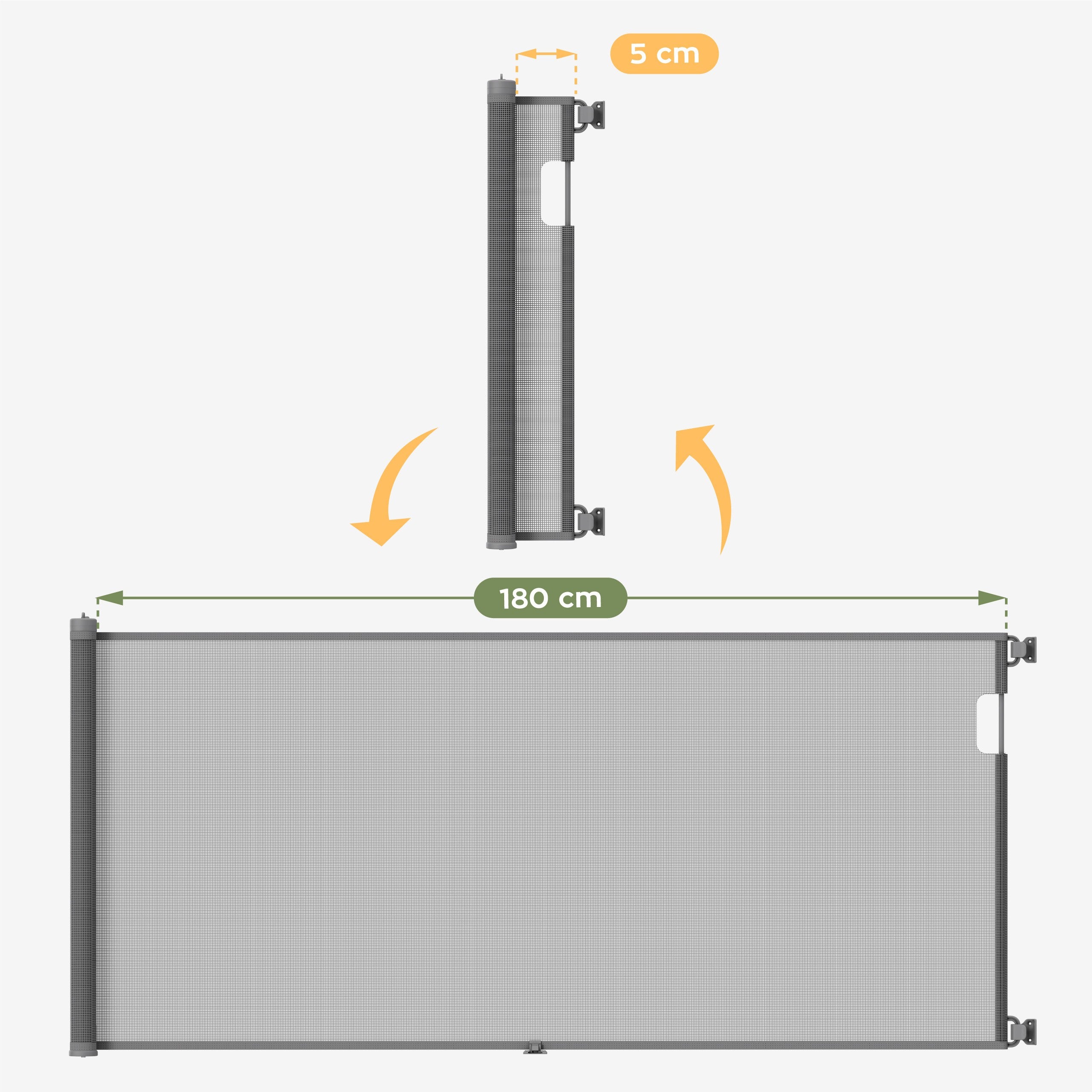 Porta desmontable de 180 cm Tulano Guardian 1.8