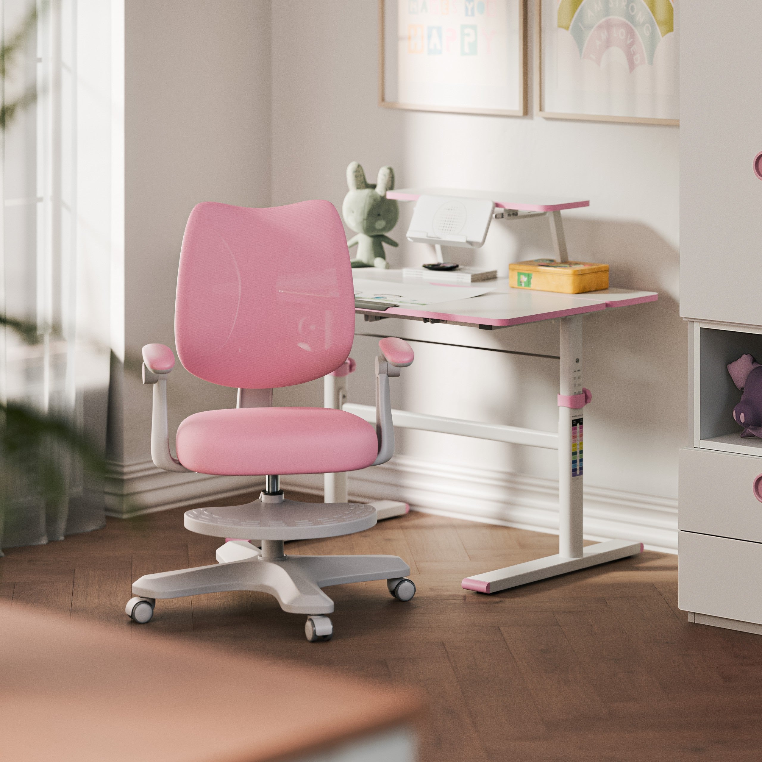 Sillón ergonómico para niños Mark Adler Junior 4.6 Pink