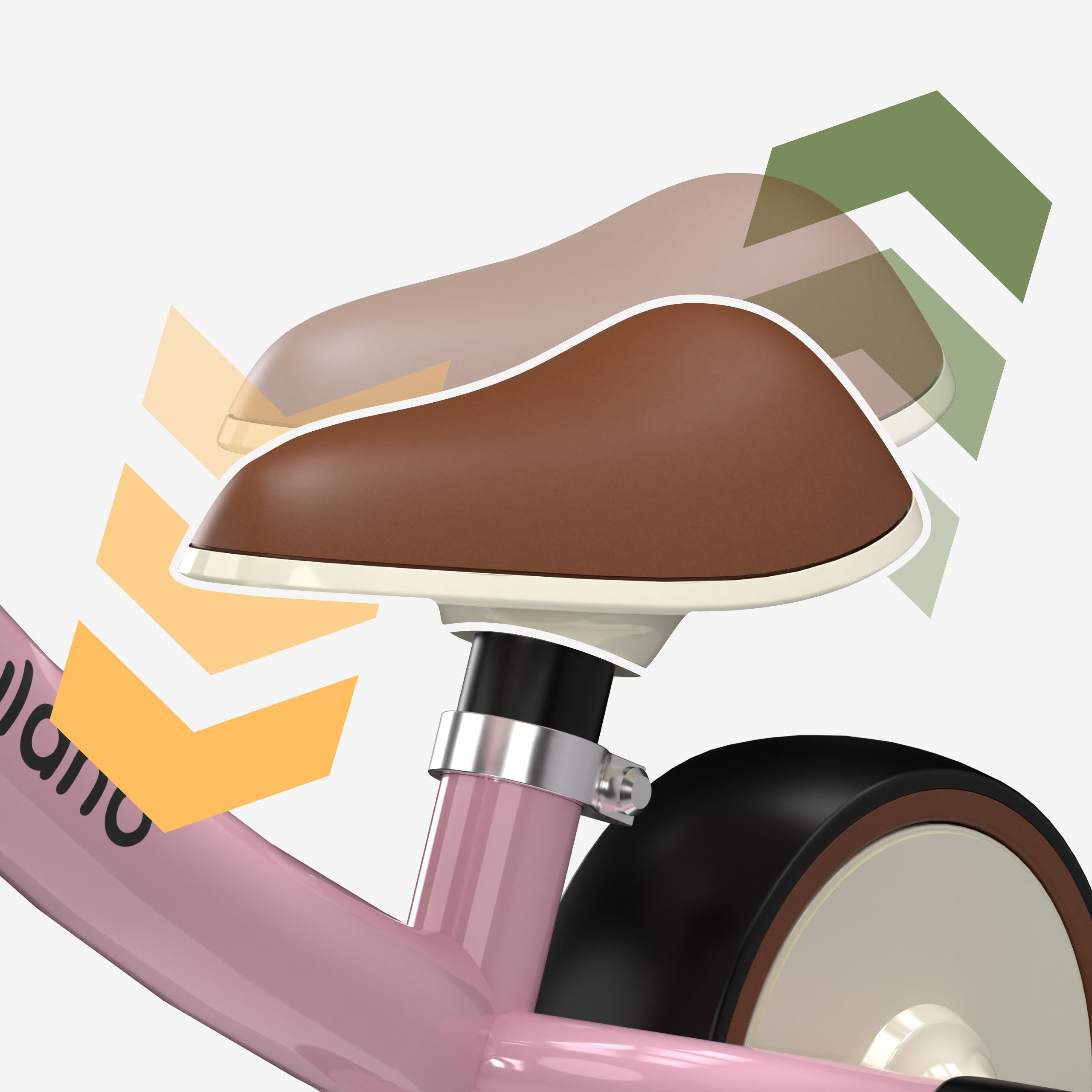 Bicicleta sin pedales Tulano Scout 15 Pink