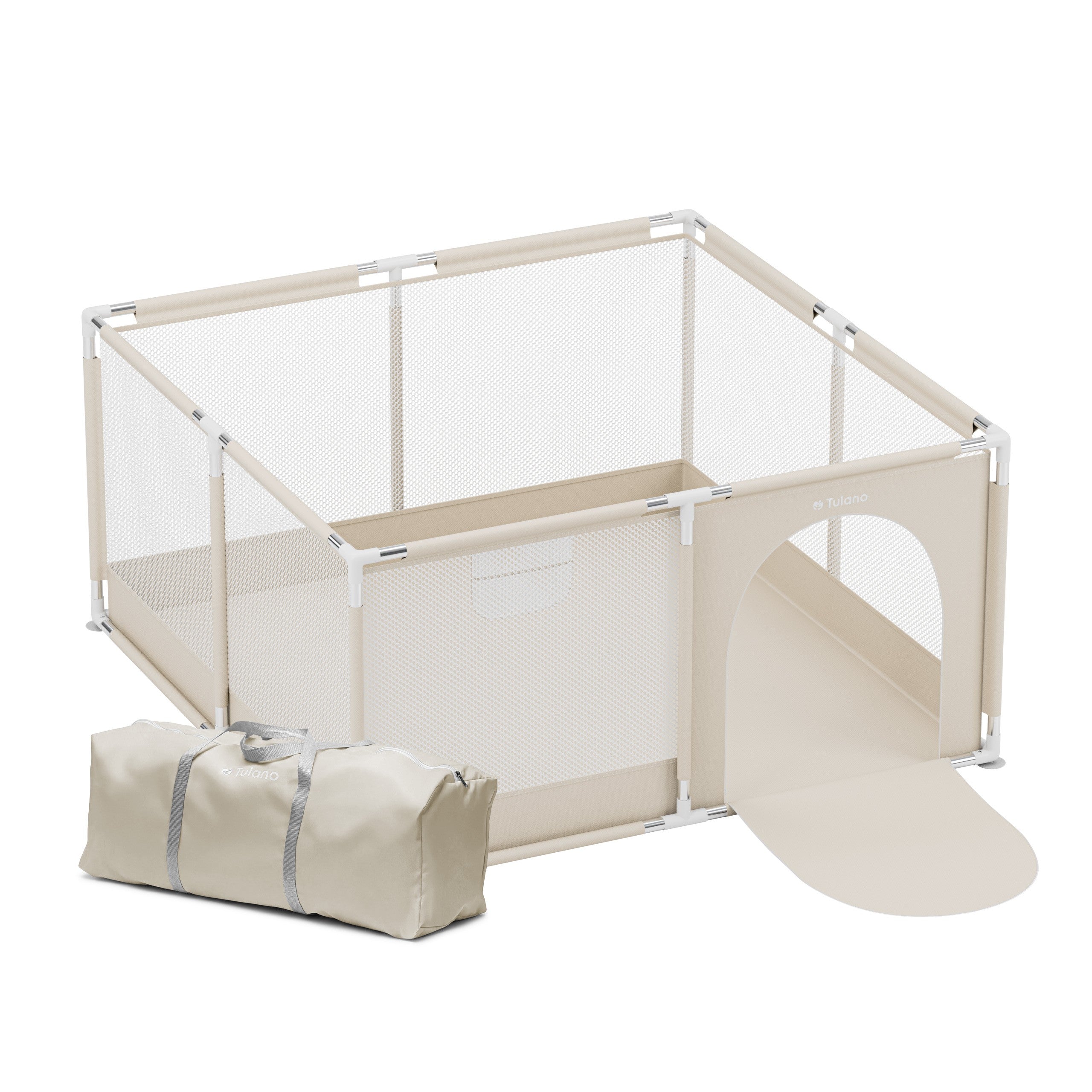 Parque infantil Tulano Cozy 20 Beige - 130 cm