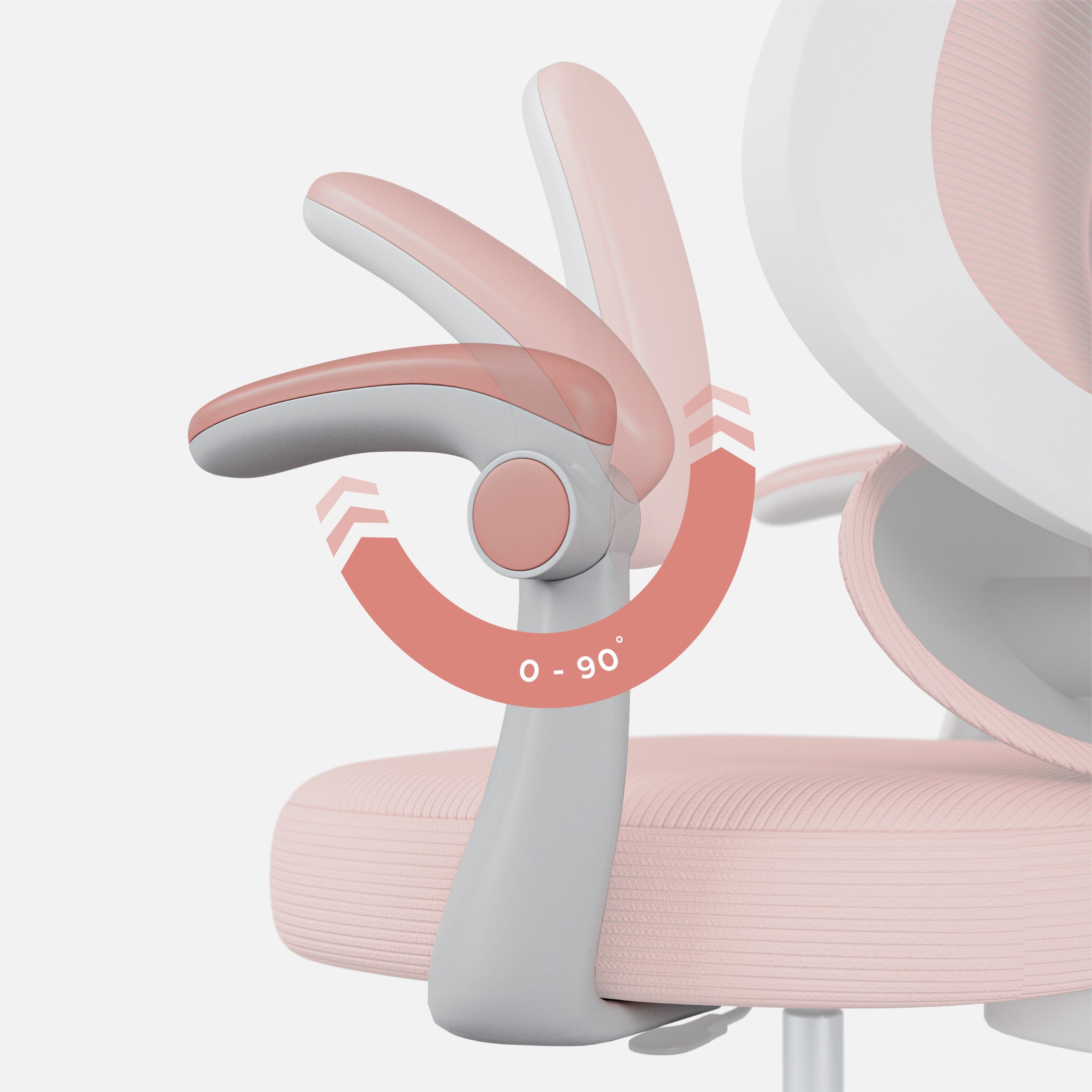 OUTLET Sillón ajustable para niños Mark Adler Junior 4.5 Rosa