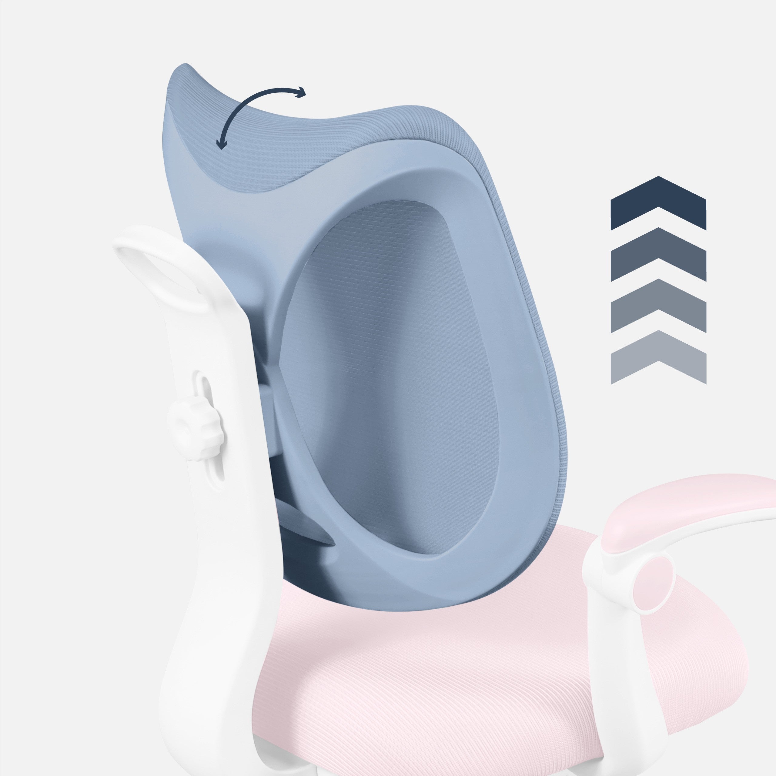 Sillón ergonómico para niños Mark Adler Junior 4.6 Pink