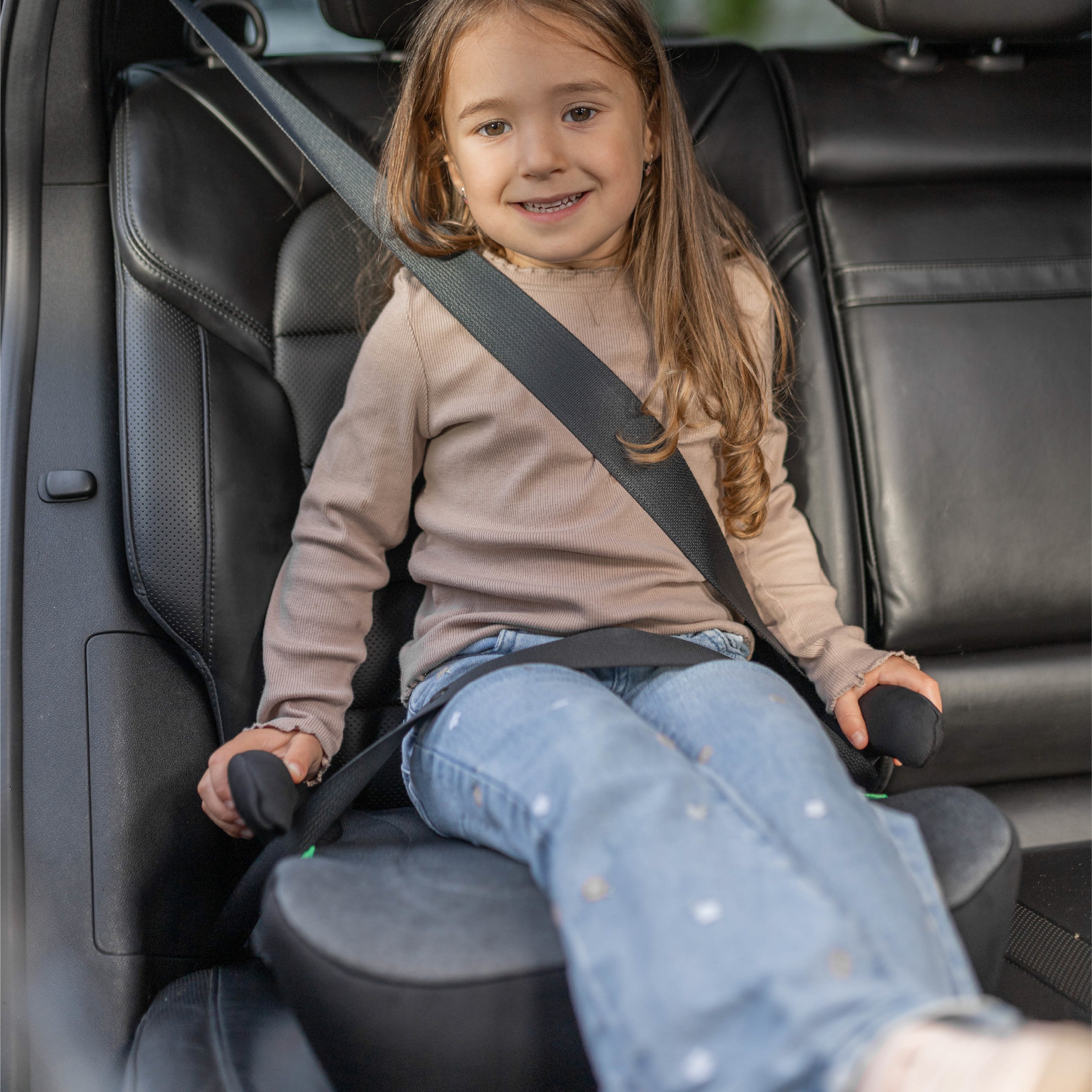 Silla de coche con base Tulano Cabby 20 Grey, 125-150 cm, I-Size