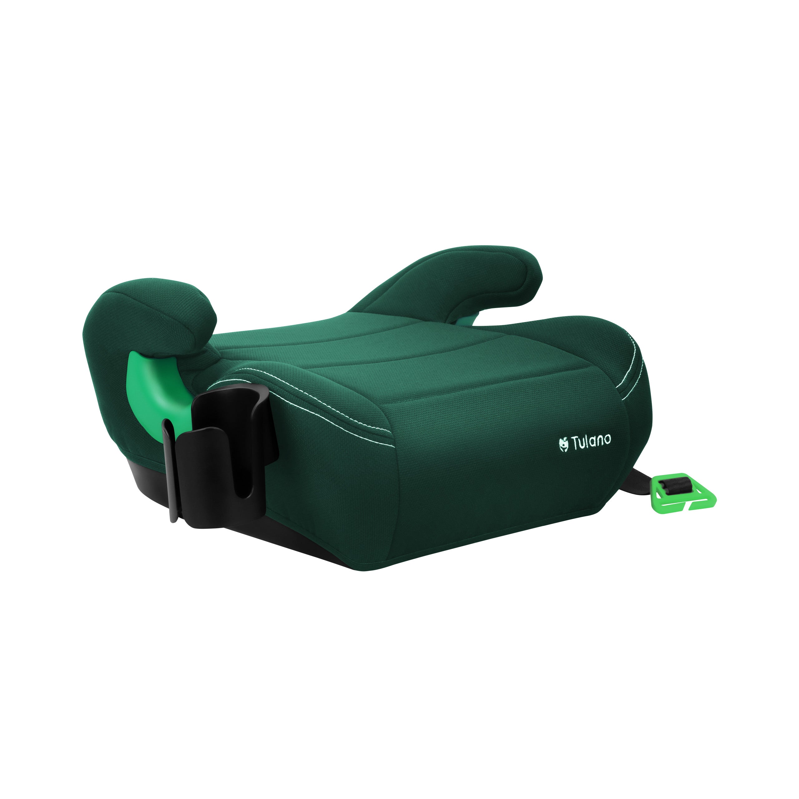 Silla de coche con base Tulano Cabby 25 Green, 125-150 cm, I-Size