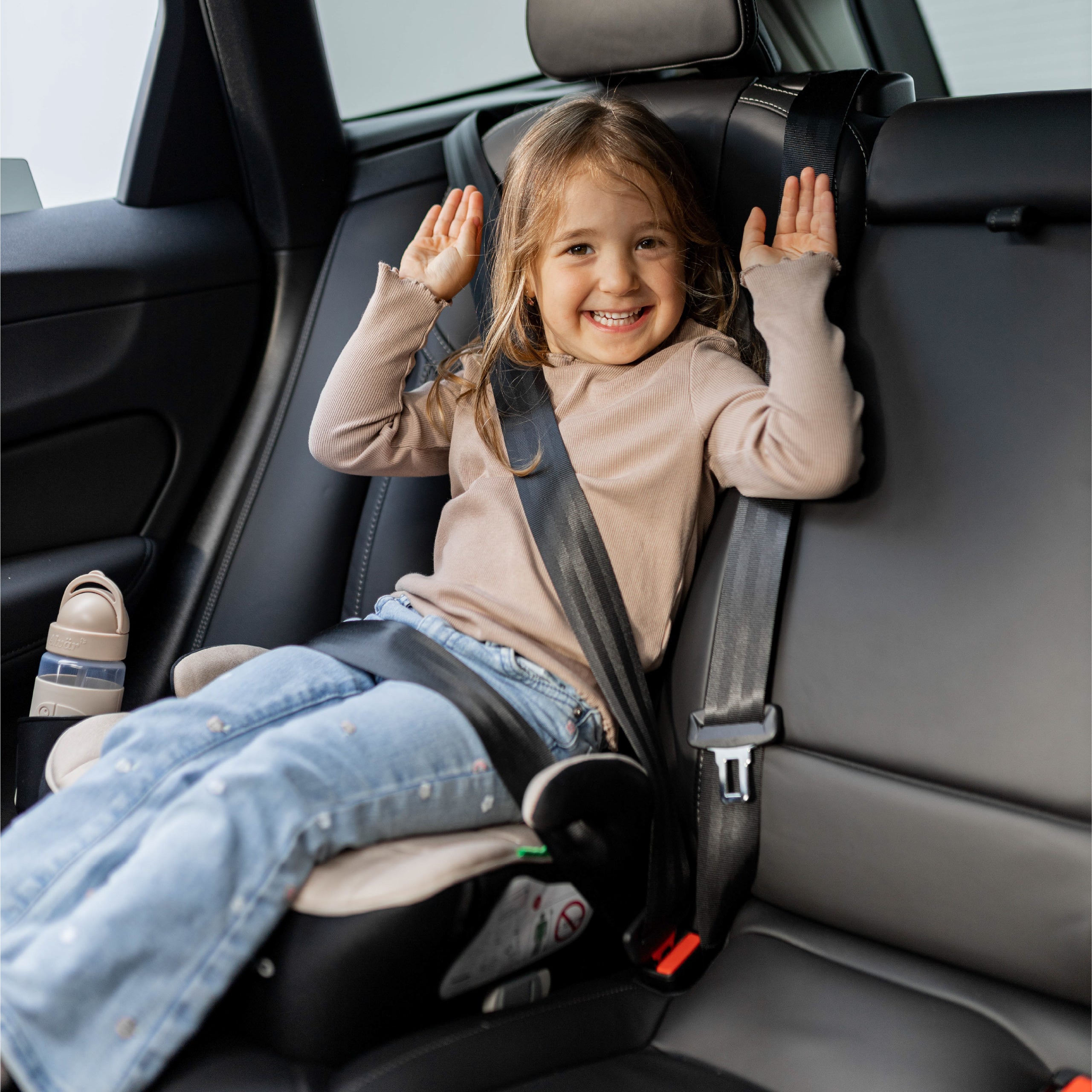 Silla de coche con base Tulano Cabby 30 Beige-Black