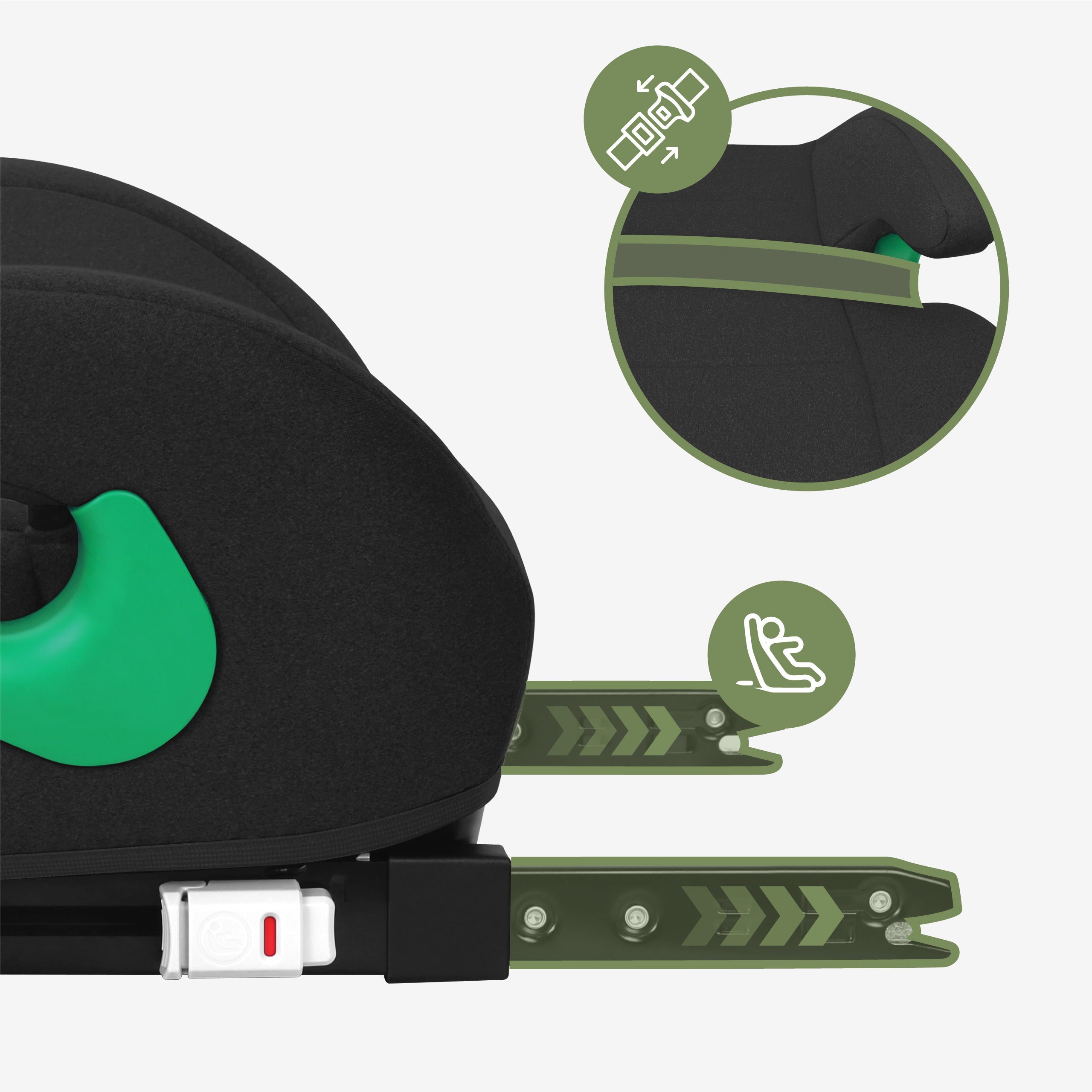 Fácil instalación con Isofix