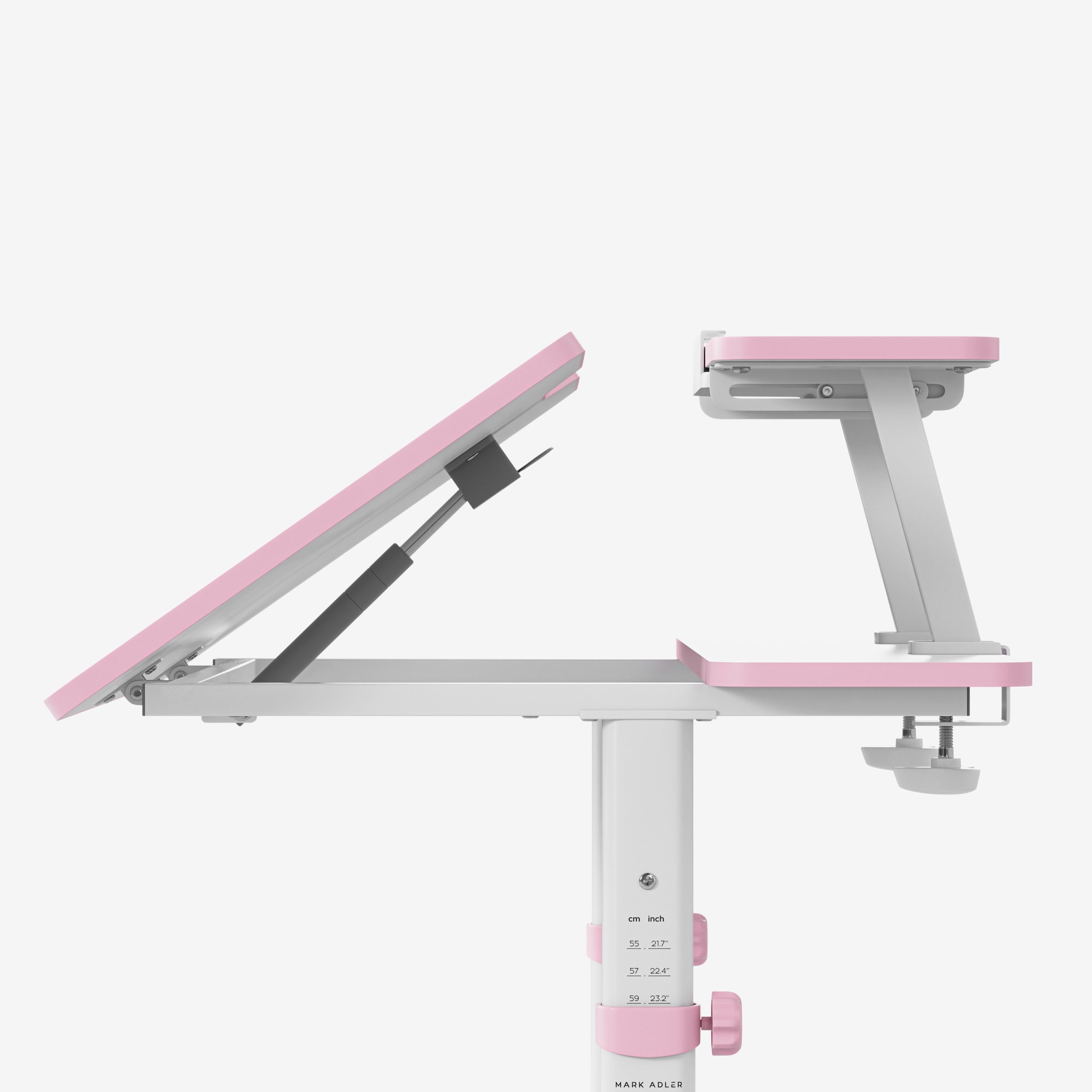 Escritorio infantil regulable Mark Adler Study 3.7 Pink de 90 cm