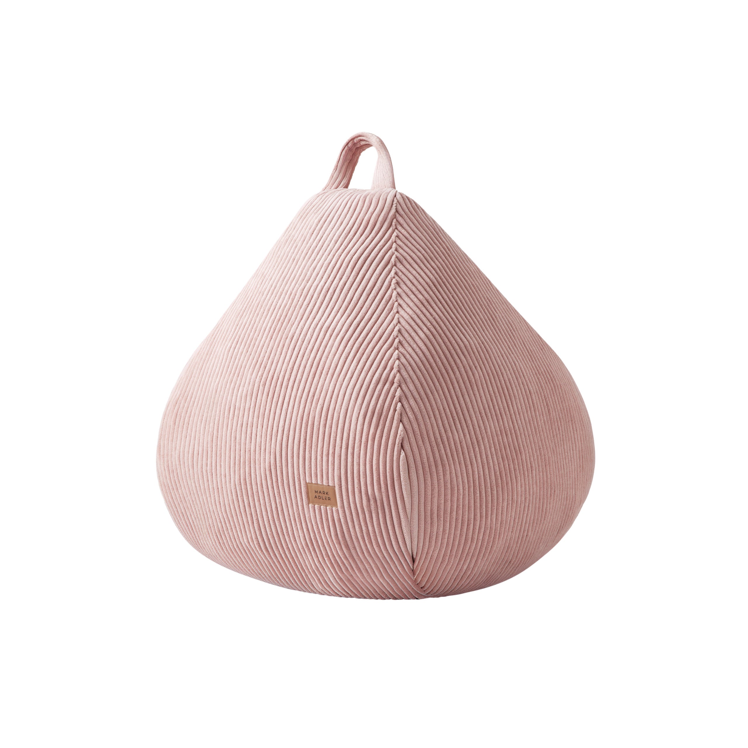 Puf tipo saco de pana gris Mark Adler Comfy 1.0 Pink