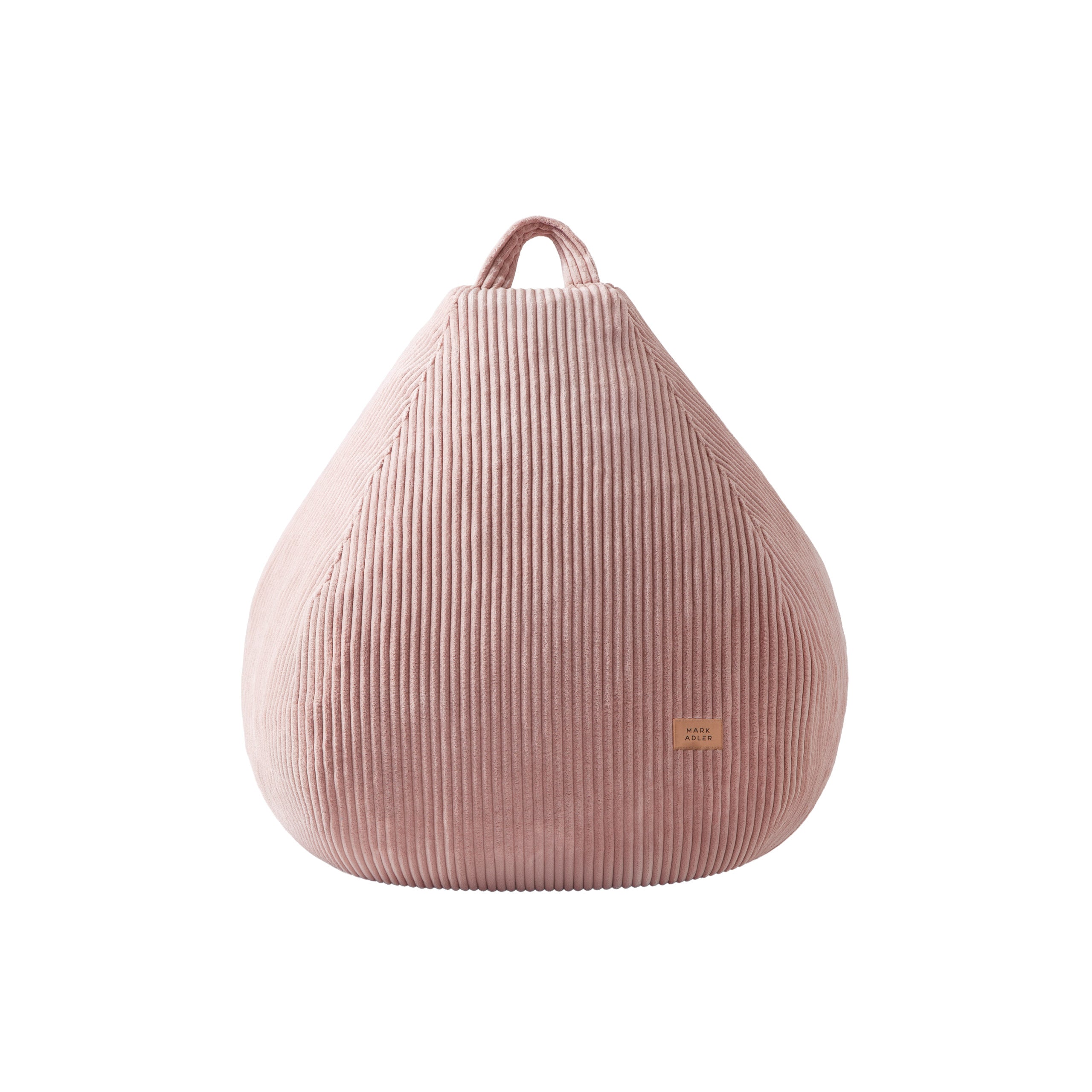 Puf tipo saco de pana gris Mark Adler Comfy 1.0 Pink