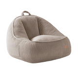 Sillón puf de pana con respaldo Mark Adler Comfy 4.0 Taupe