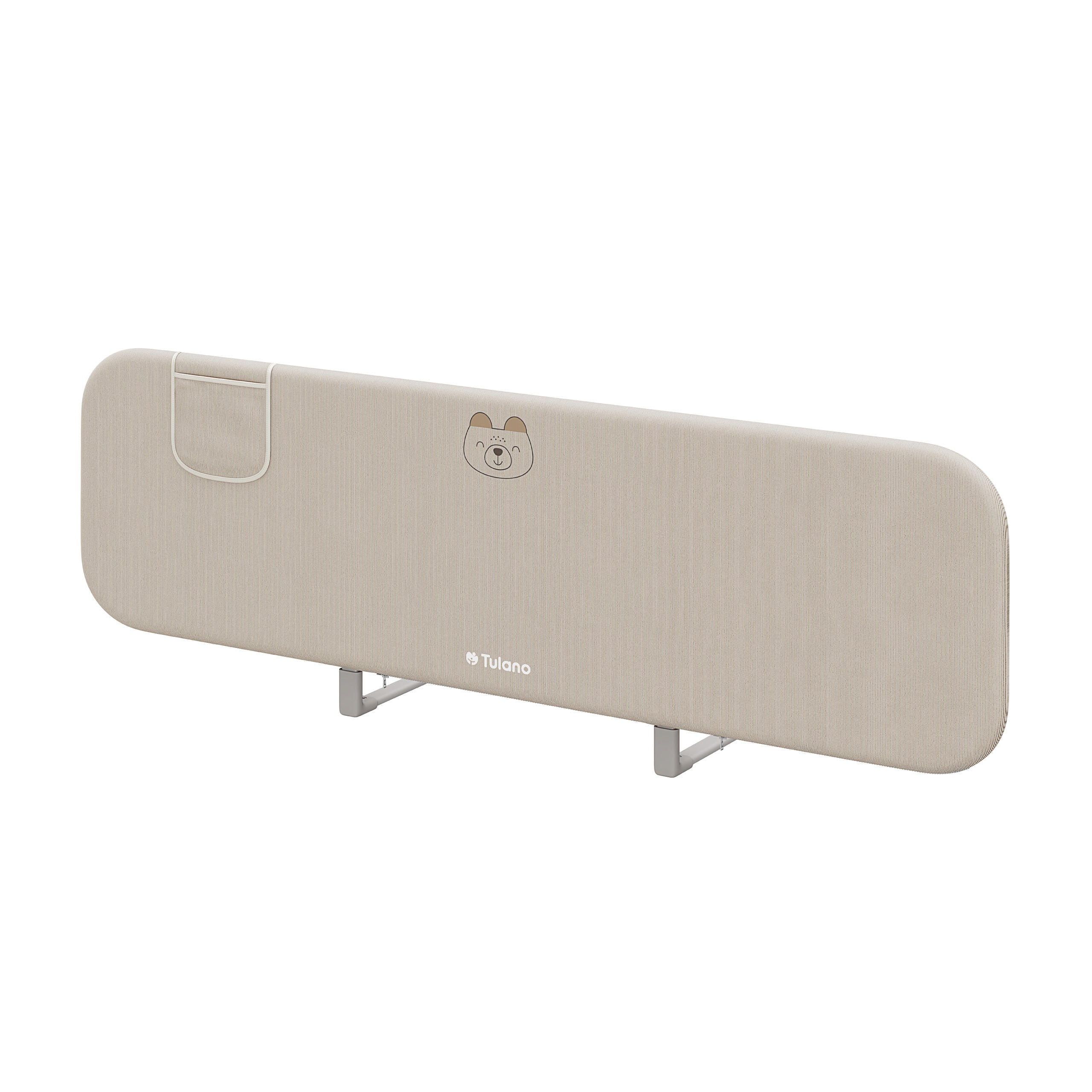 Barierka do łóżka dla dzieci 150 cm Tulano Cover 55 Beige