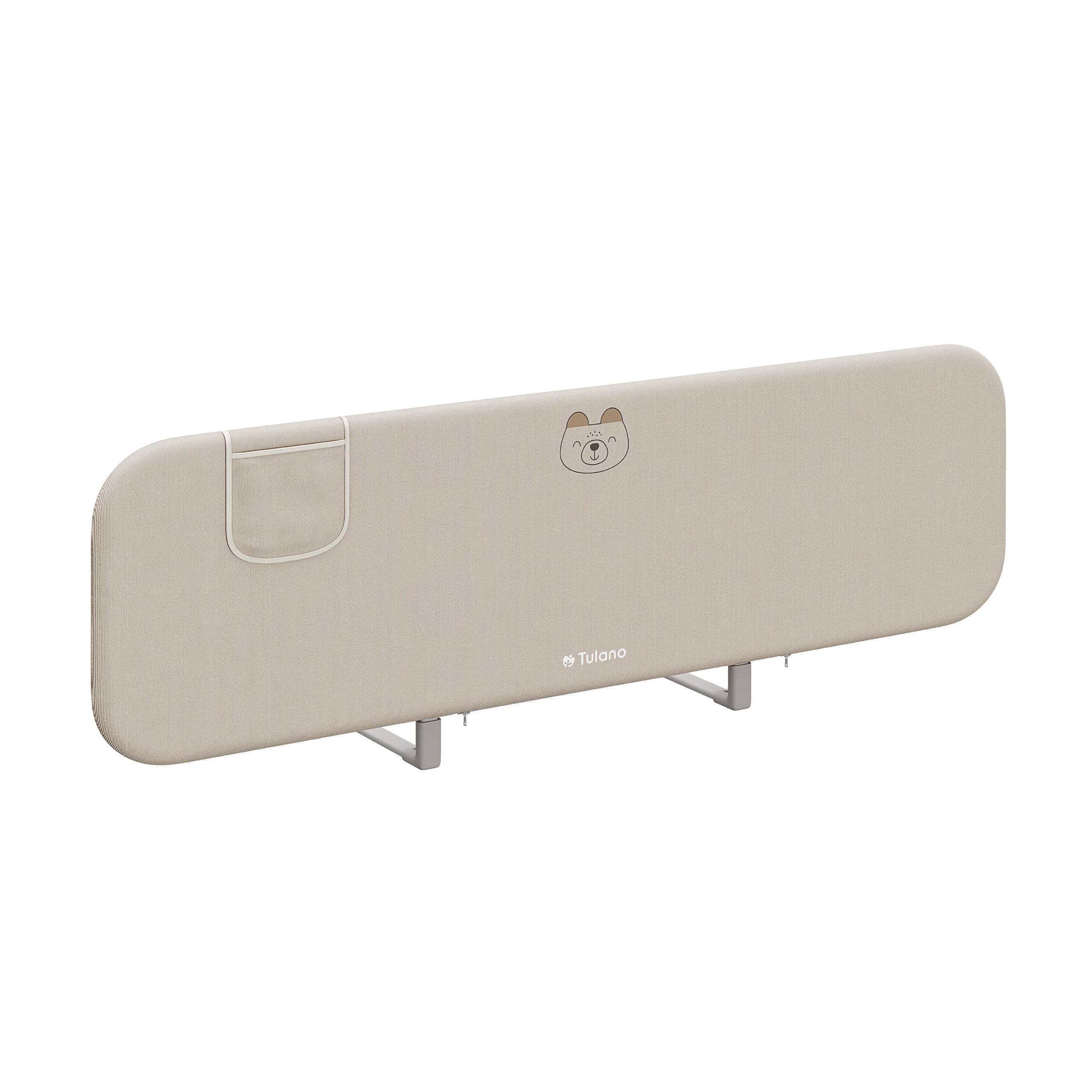 Barierka do łóżka dla dzieci 150 cm Tulano Cover 55 Beige