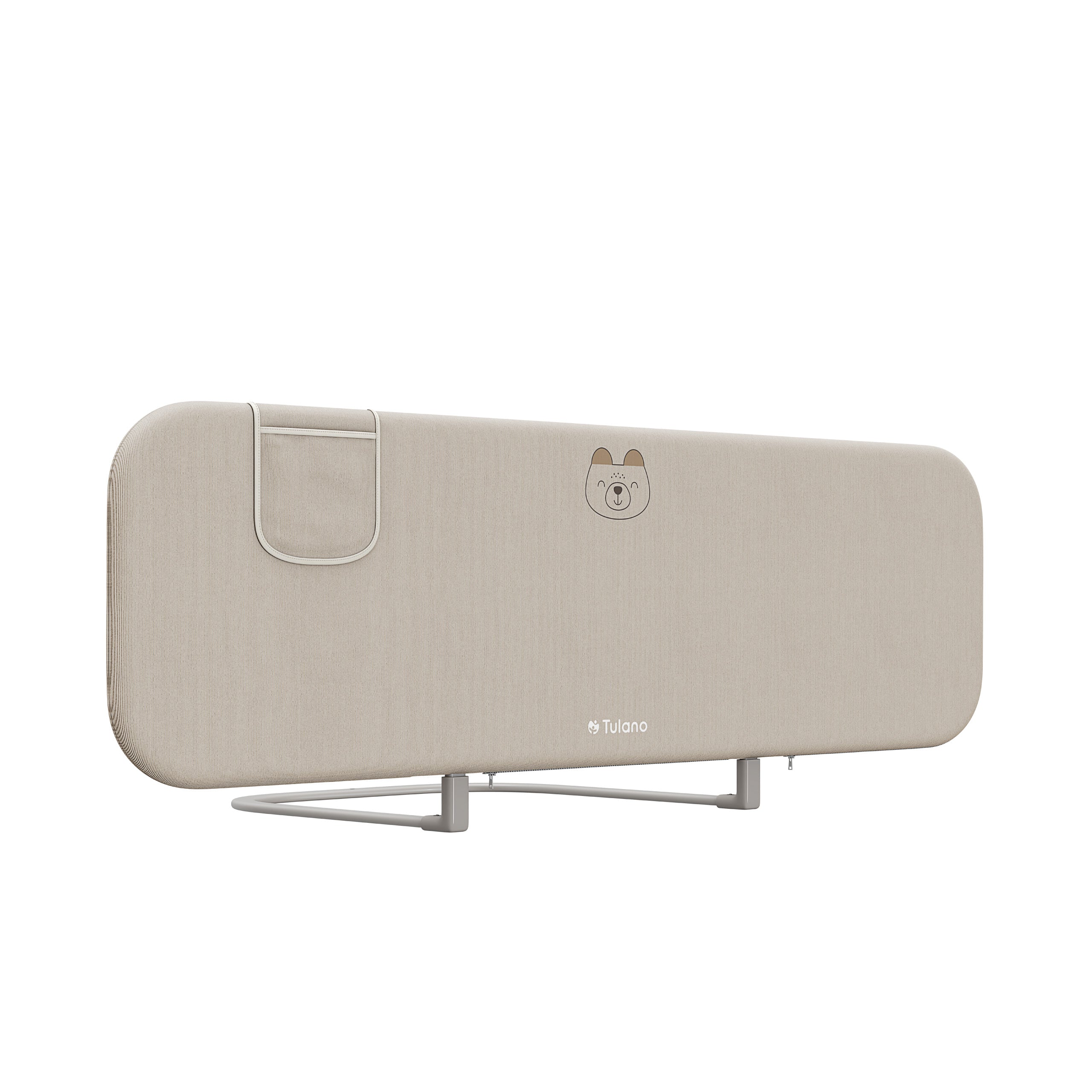 Barierka do łóżka dla dzieci 150 cm Tulano Cover 55 Beige