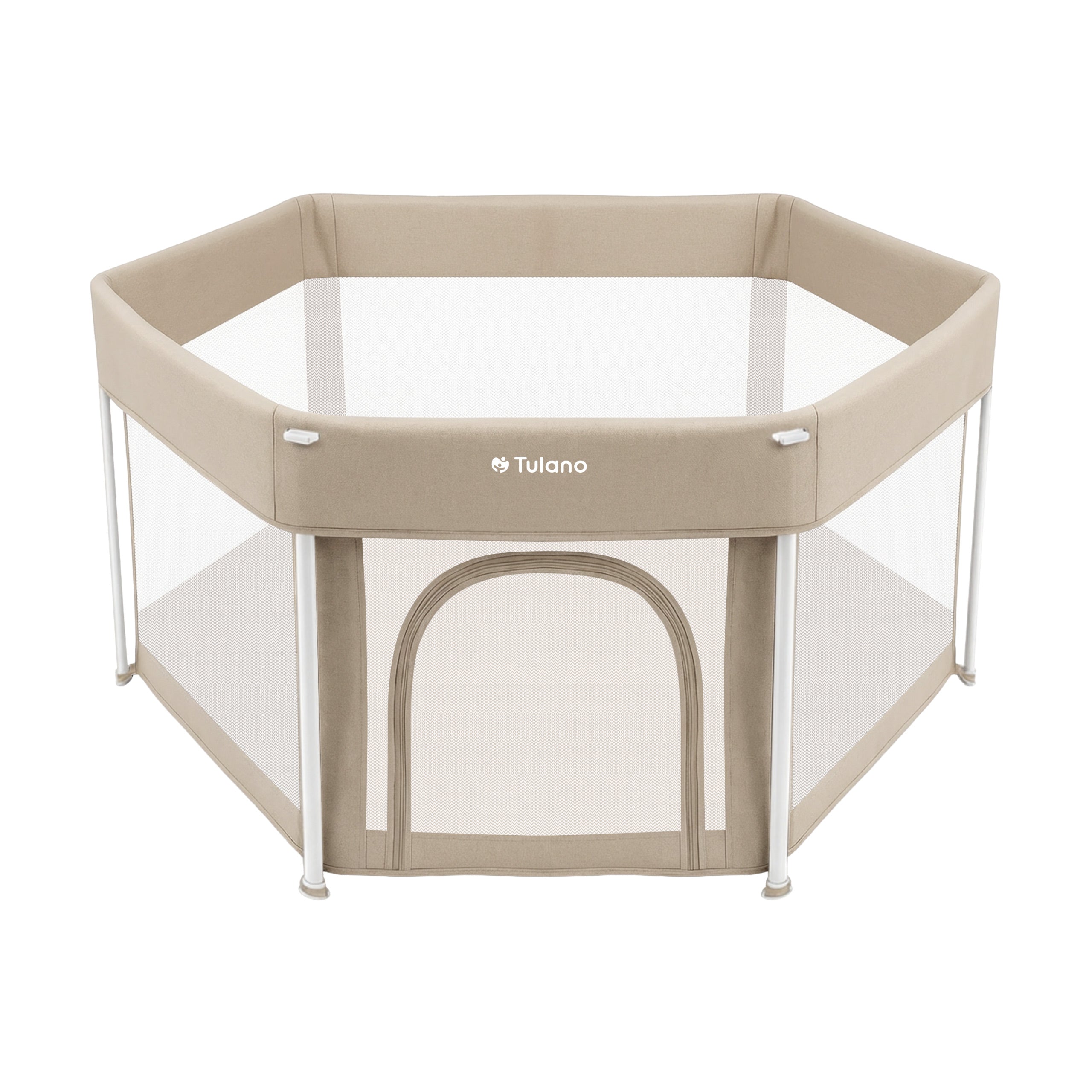 Parque plegable para bebés Tulano Cozy 30 Beige
