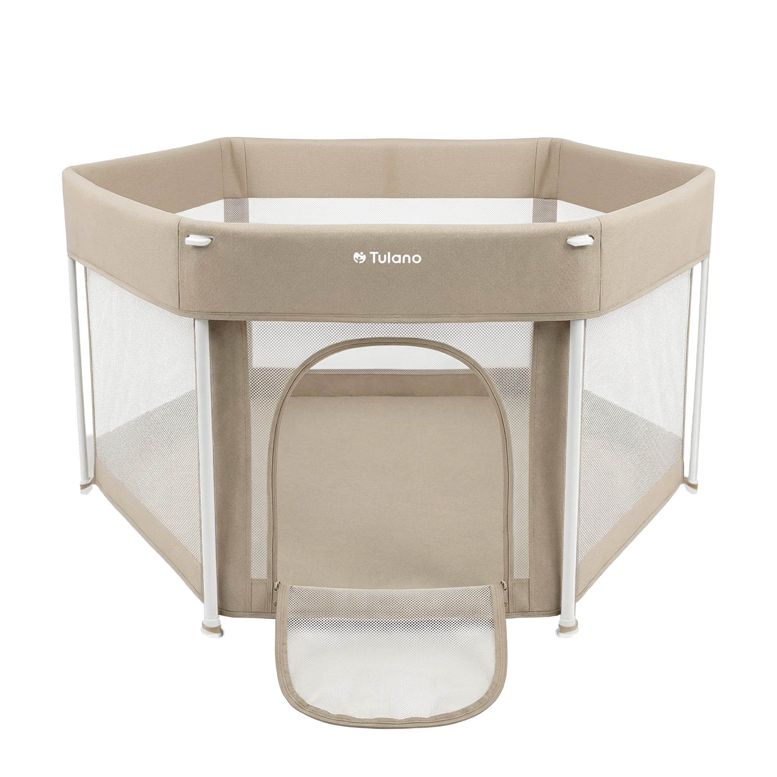 Parque plegable para bebés Tulano Cozy 30 Beige
