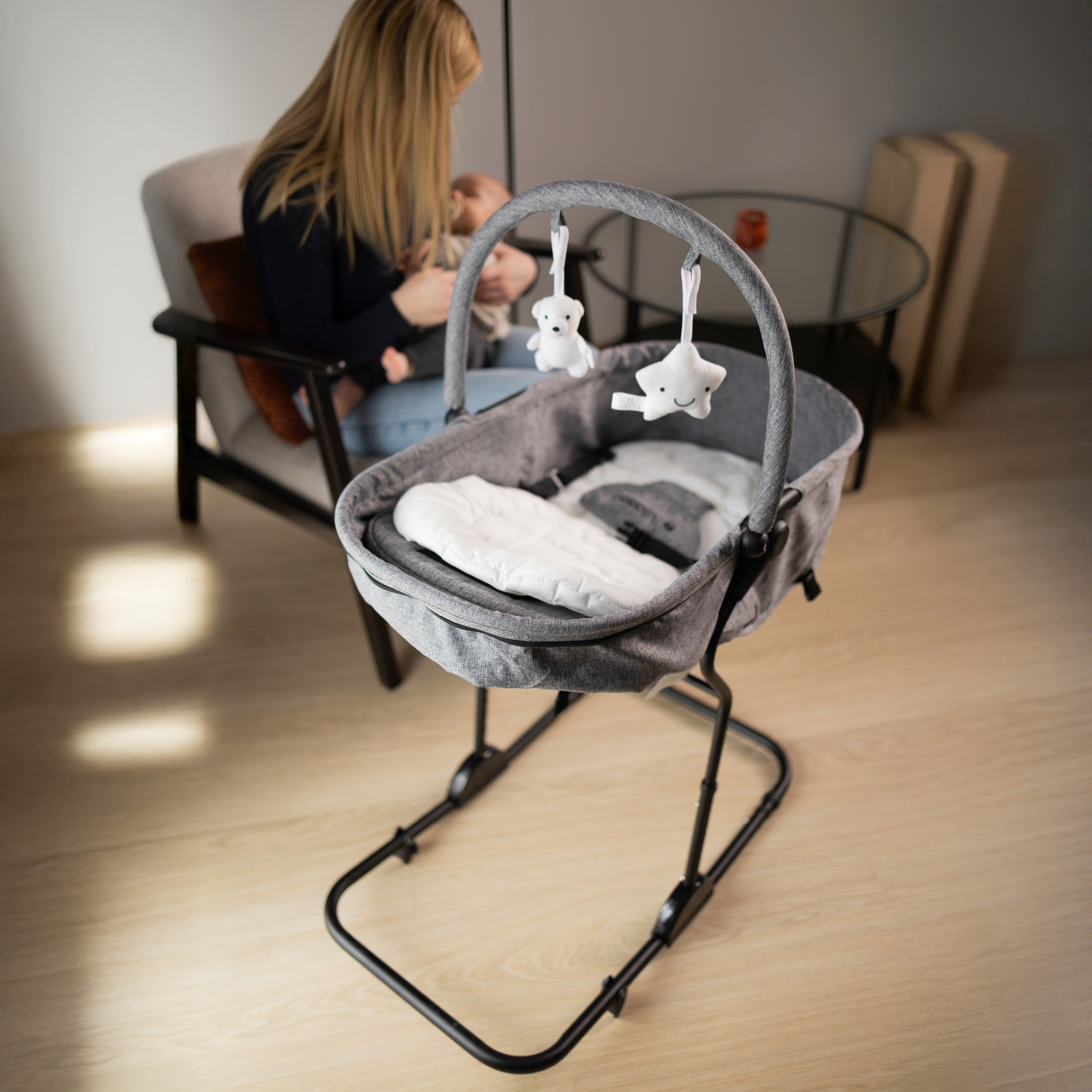Silla de paseo y hamaca 4 en 1 Tulano Moon 35