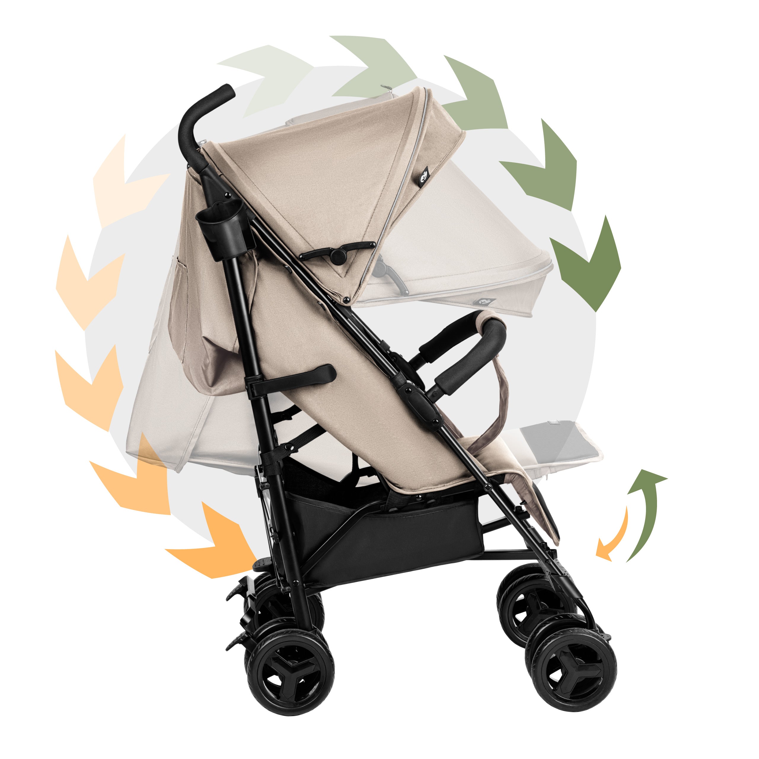 Cochecito Tulano Davos 35 Beige