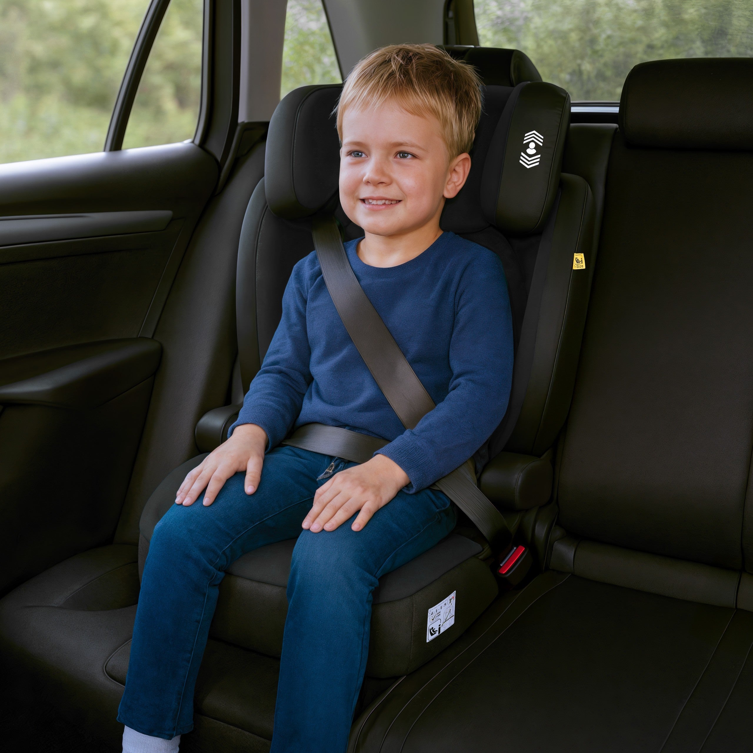 OUTLET Silla de coche para niños 2 en 1, 100-150 cm, Joy 45 Black I-Size