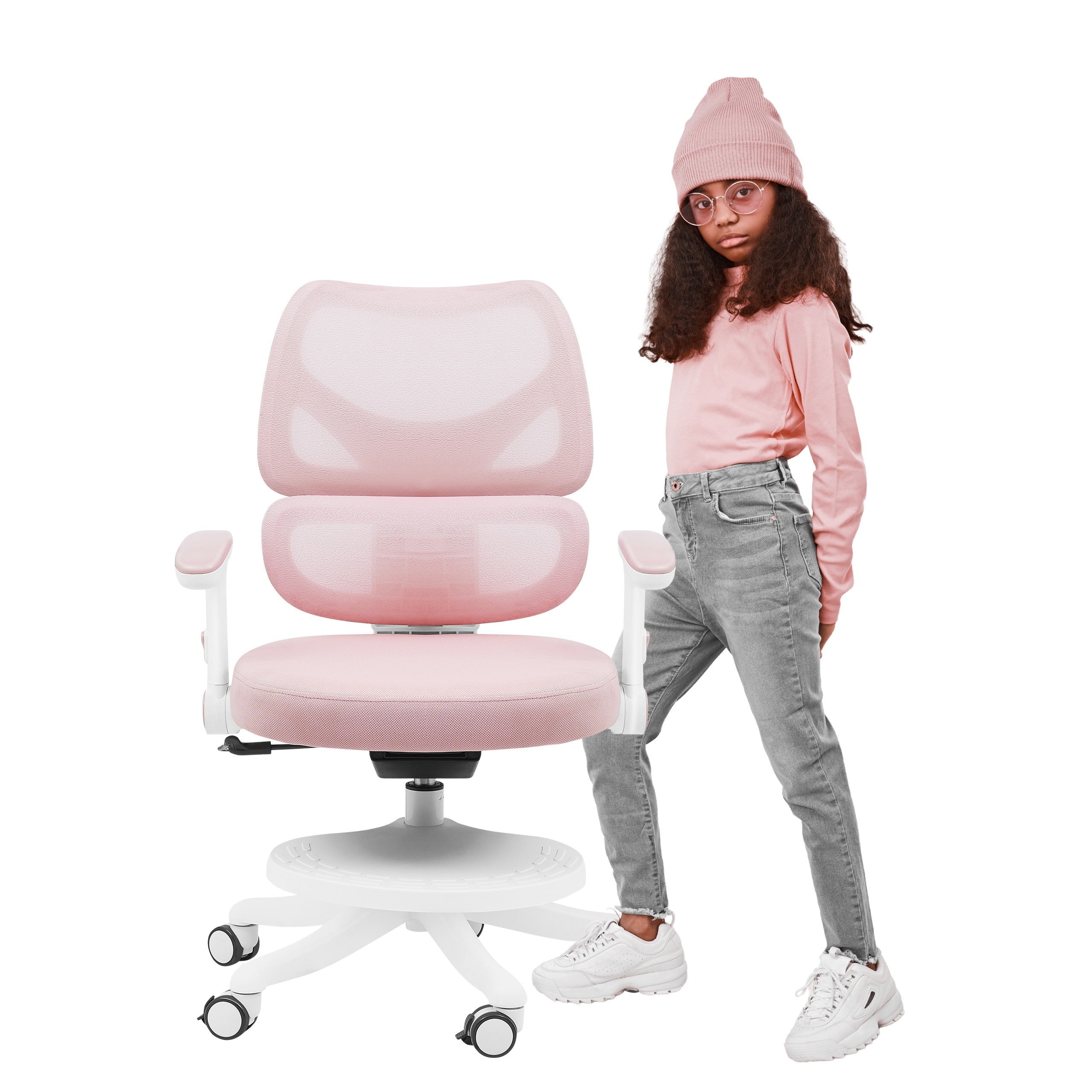 Sillón giratorio Mark Adler Junior 5.3 Rosa