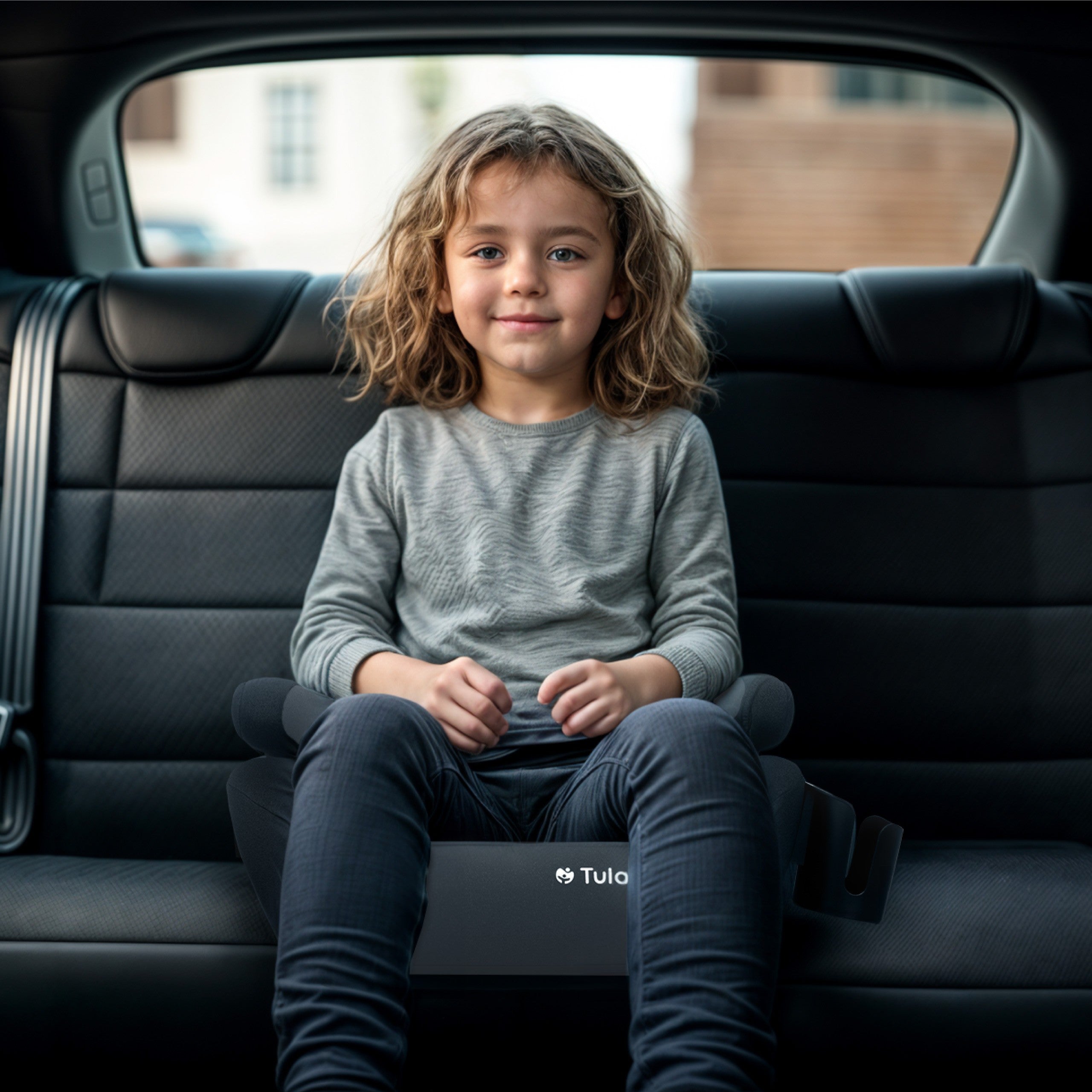 Silla de coche con base Tulano Cabby 35 Graphite ISOFIX 125-150 cm I-Size