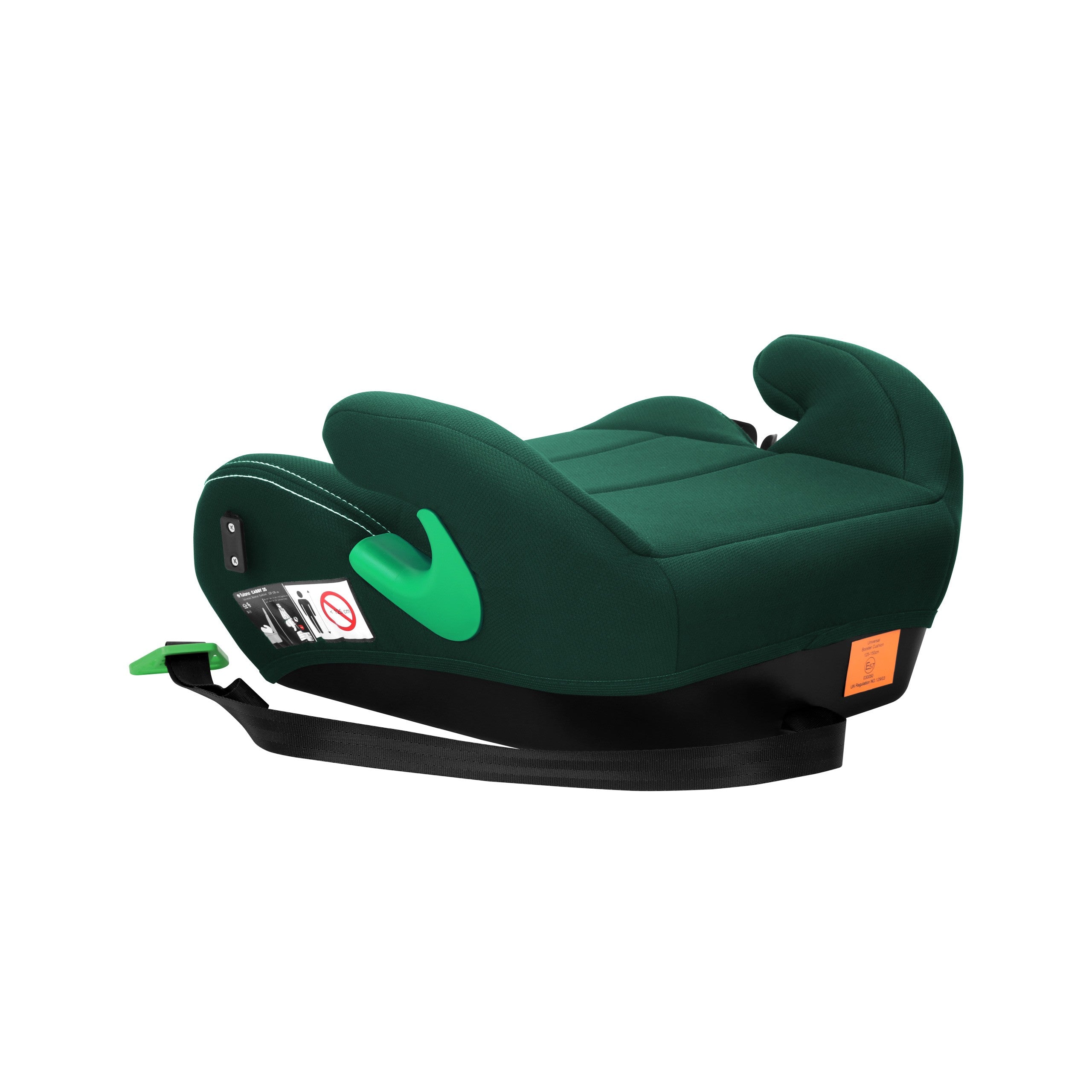 Silla de coche con base Tulano Cabby 25 Green, 125-150 cm, I-Size
