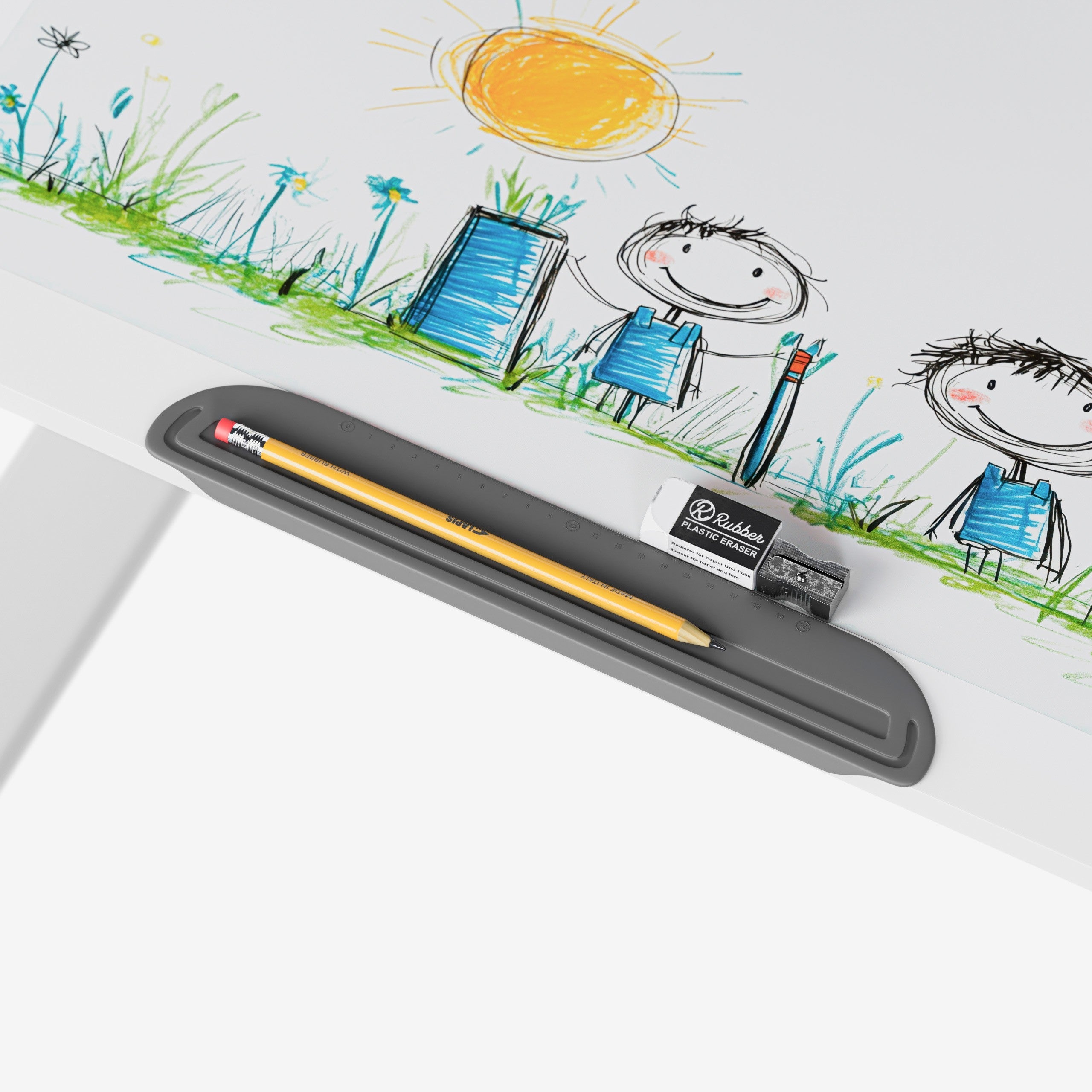 OUTLET Escritorio infantil regulable Mark Adler Study 3.7 Grey