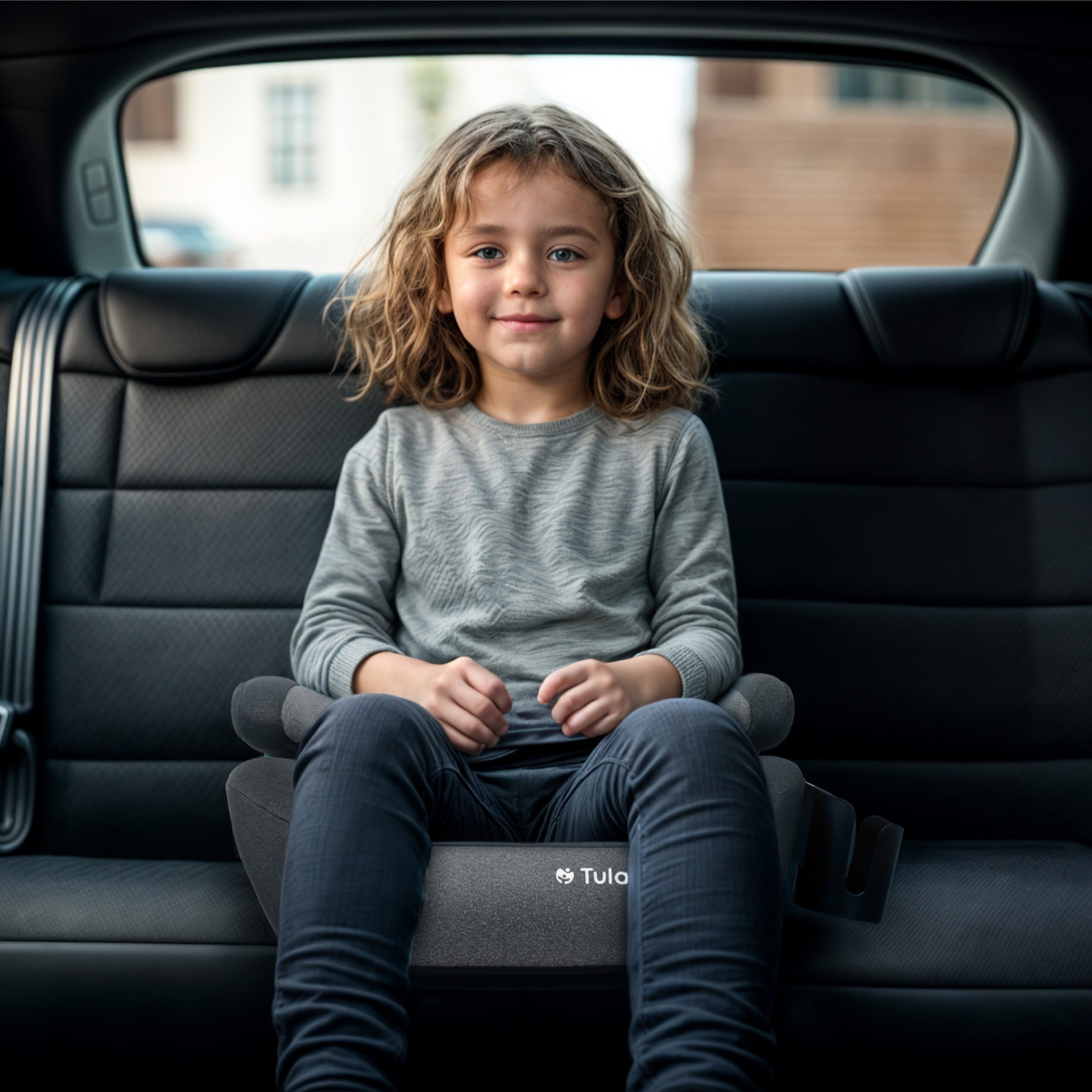 Silla de coche con base Tulano Cabby 35 Grey ISOFIX 125-150 cm I-Size