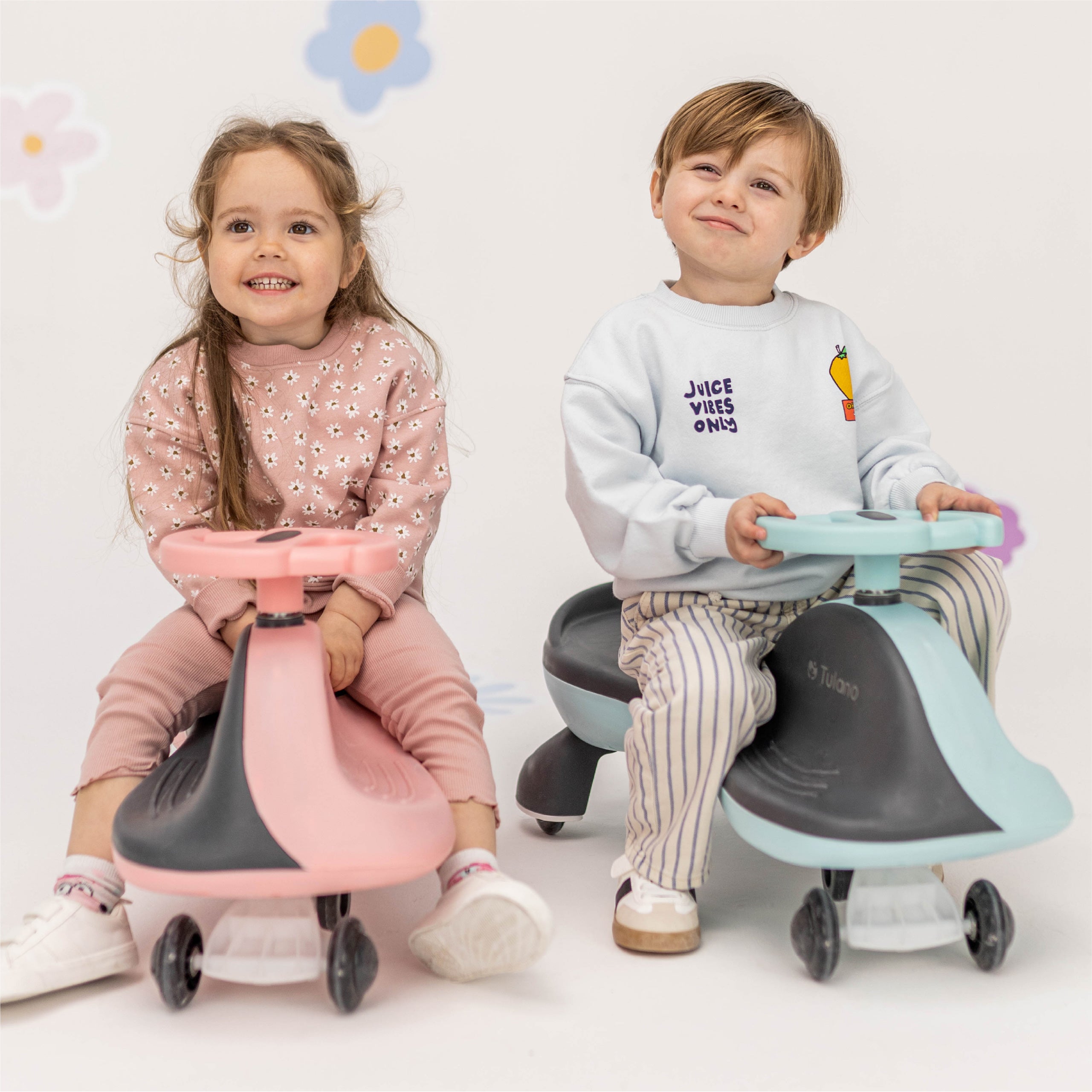 Cochecito infantil por gravedad con luces LED Tulano Focus 35