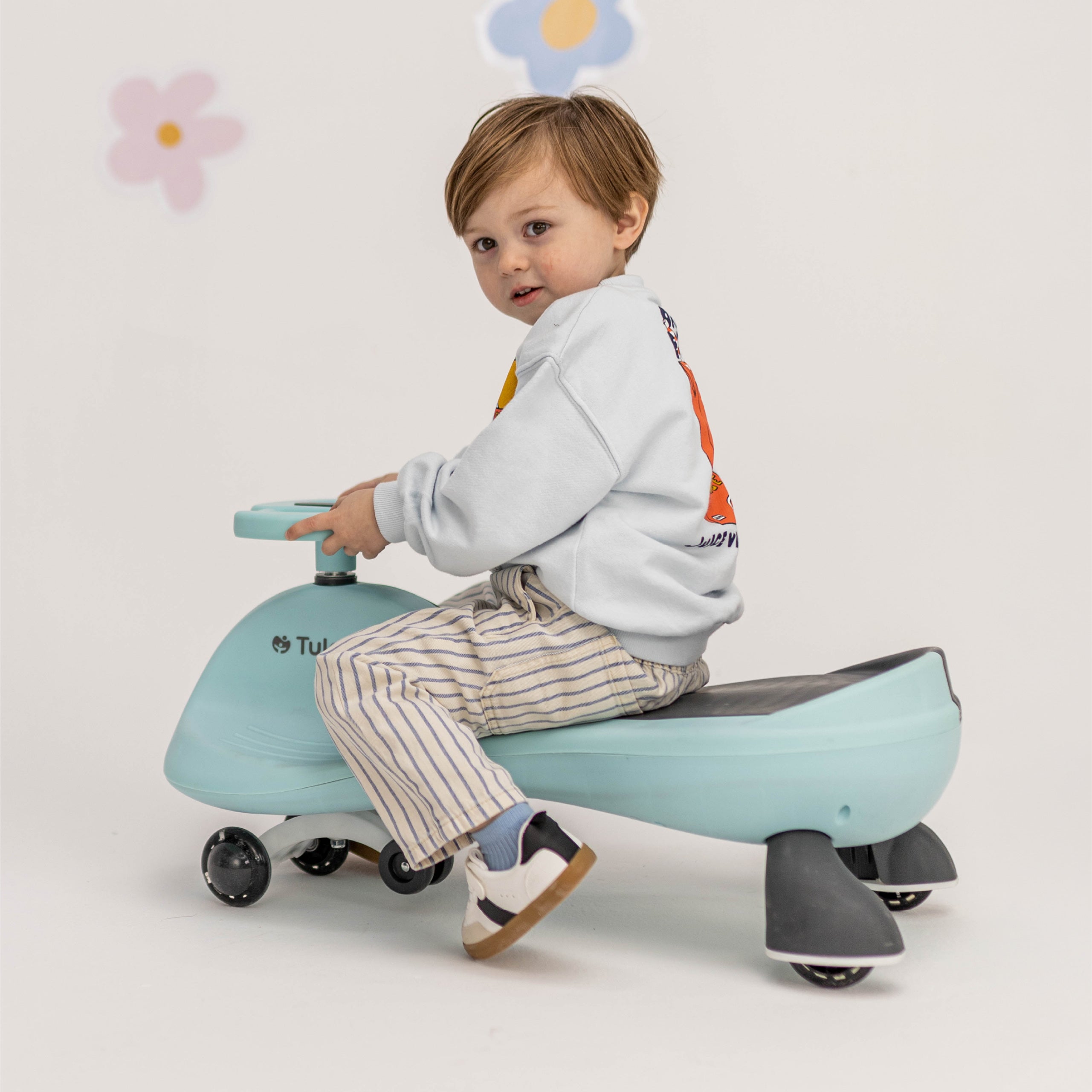 Cochecito infantil por gravedad con luces LED Tulano Focus 35