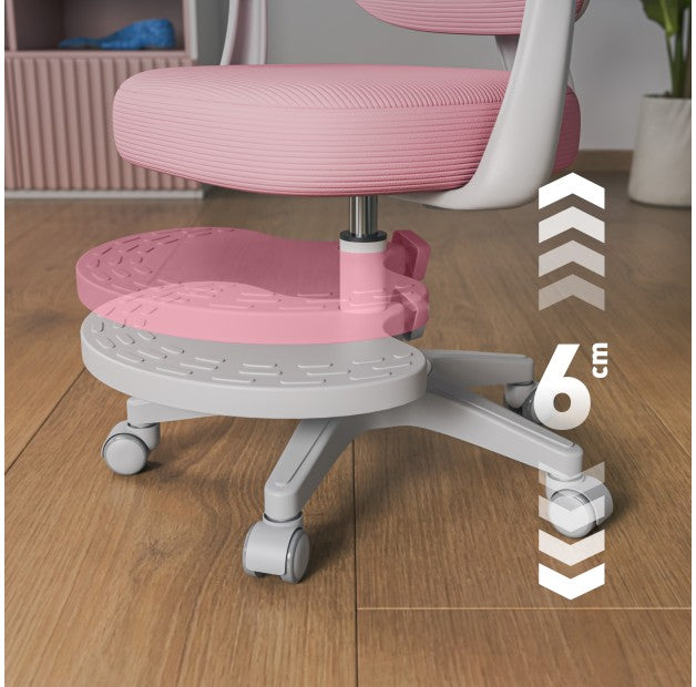 Sillón ergonómico para niños Mark Adler Junior 4.4 Rosa