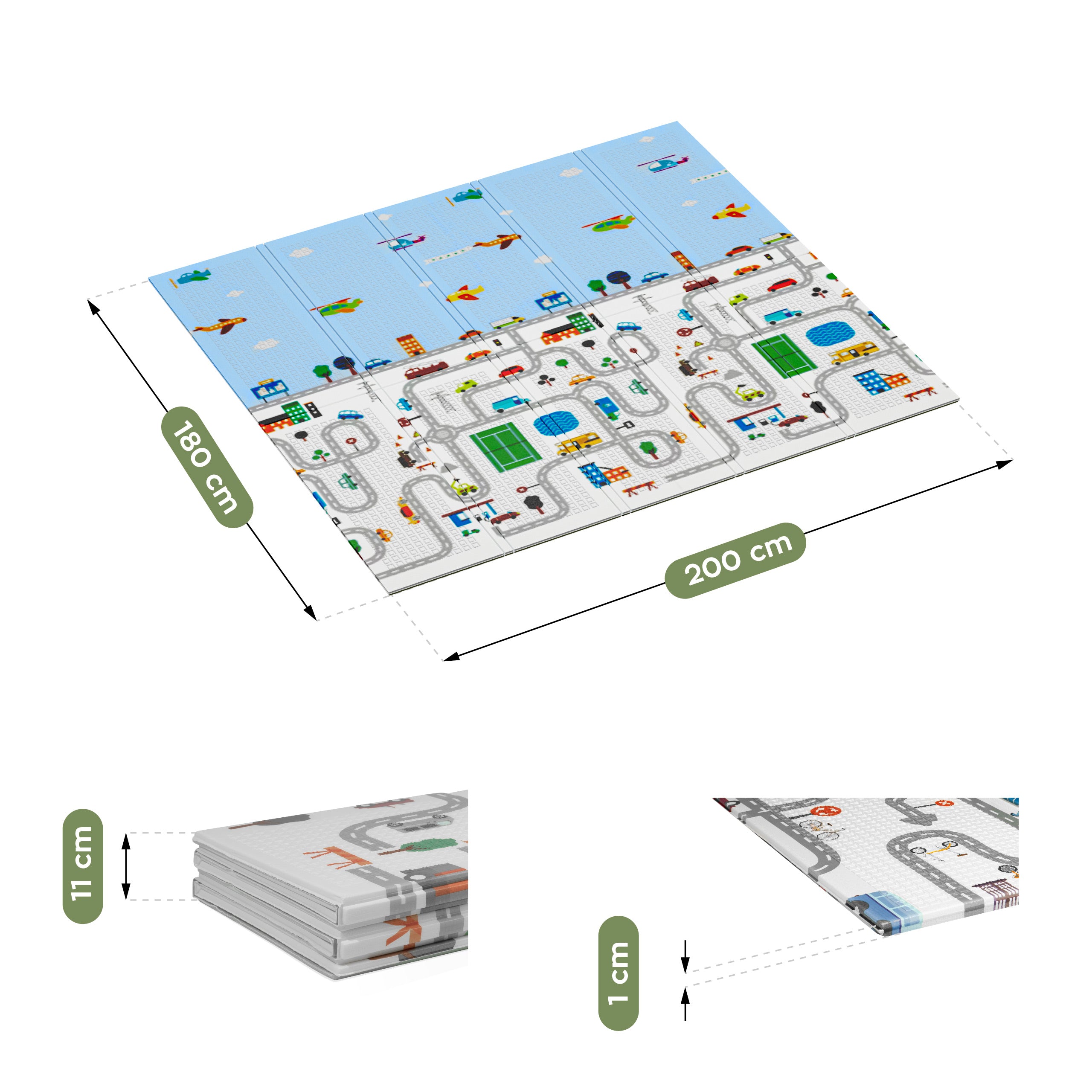 Alfombra educativa TULANO Gioco 10