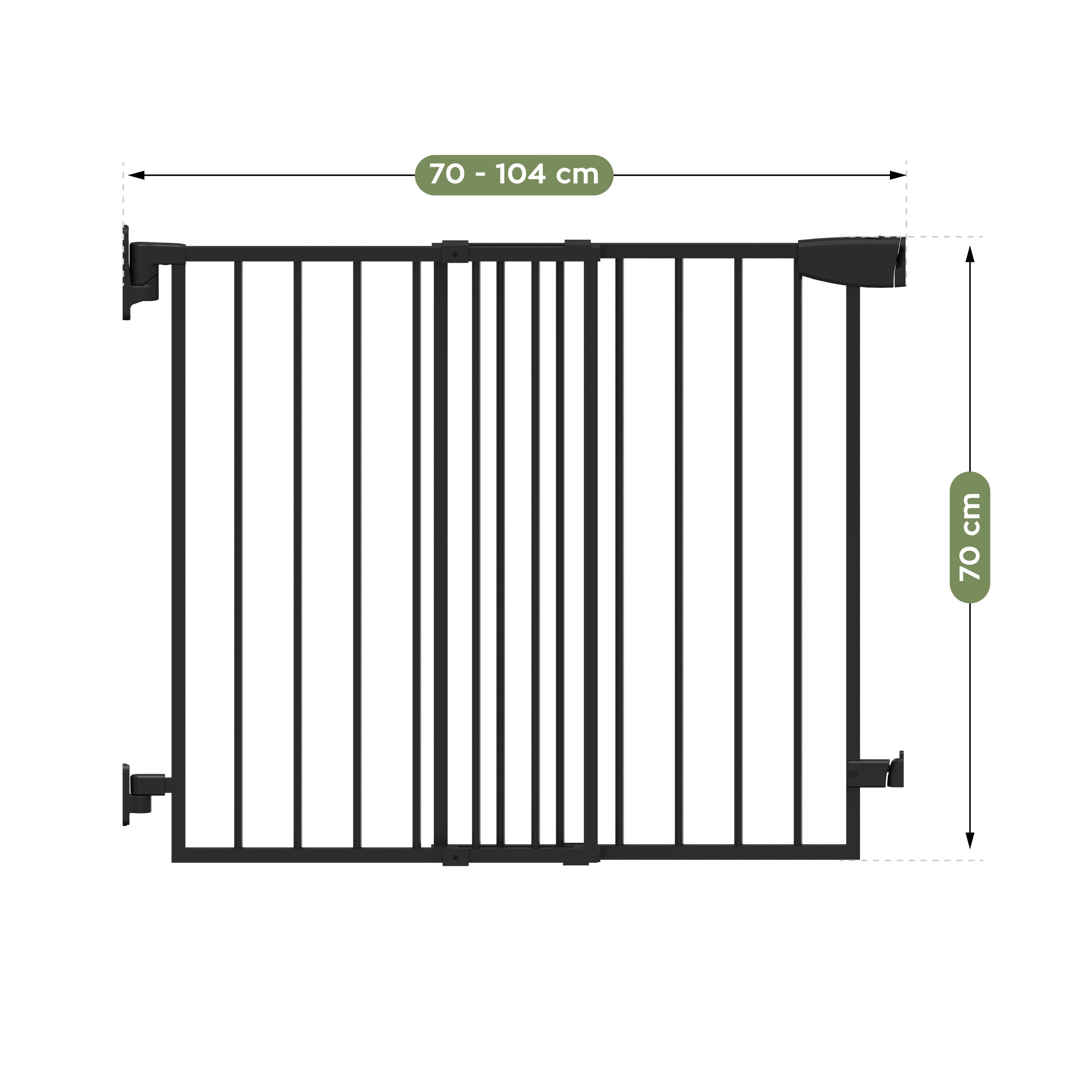 Barandilla para escaleras Tulano Guardian 1.0 Black