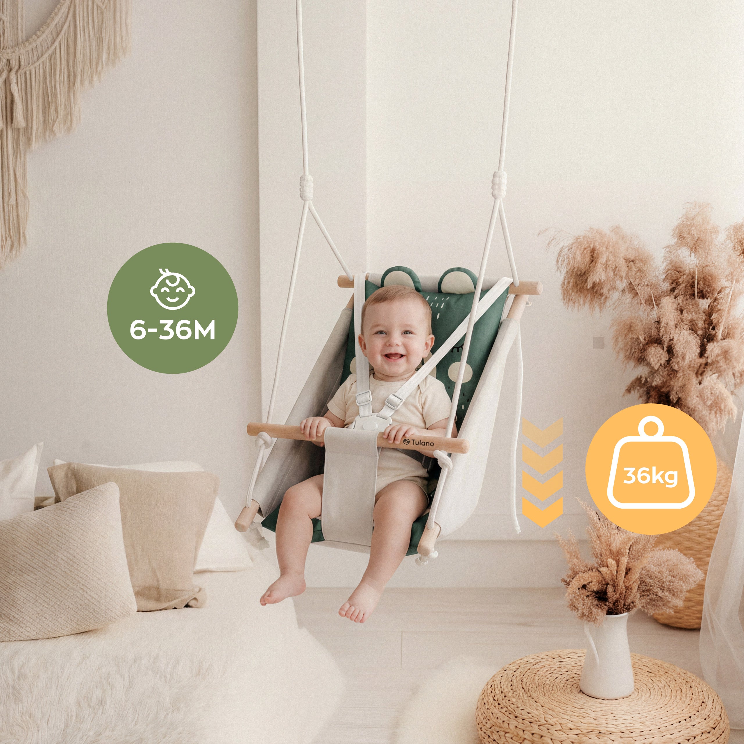 Columpio infantil Tulano Hop 45 Bear