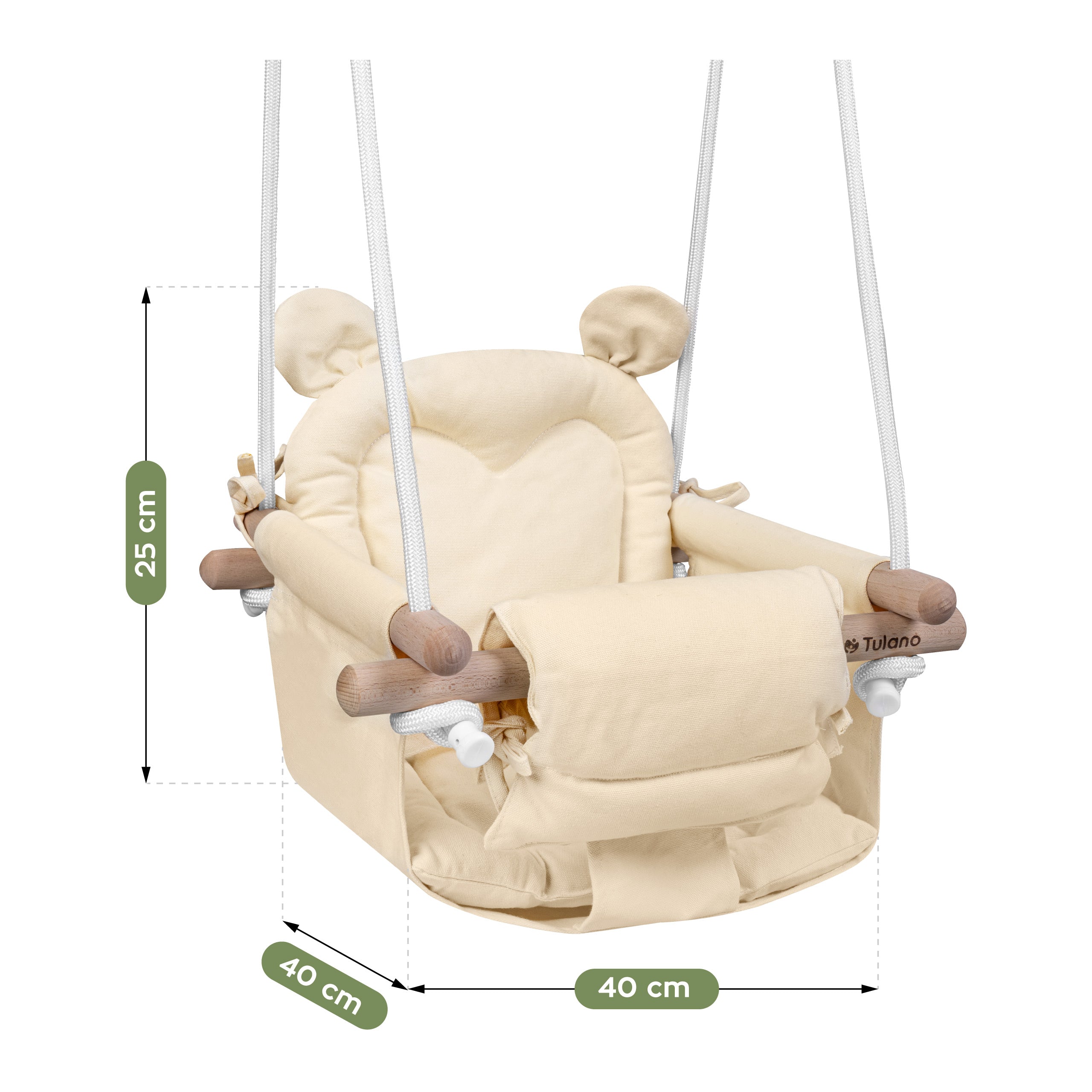 Columpio infantil TULANO Hop 30 Beige