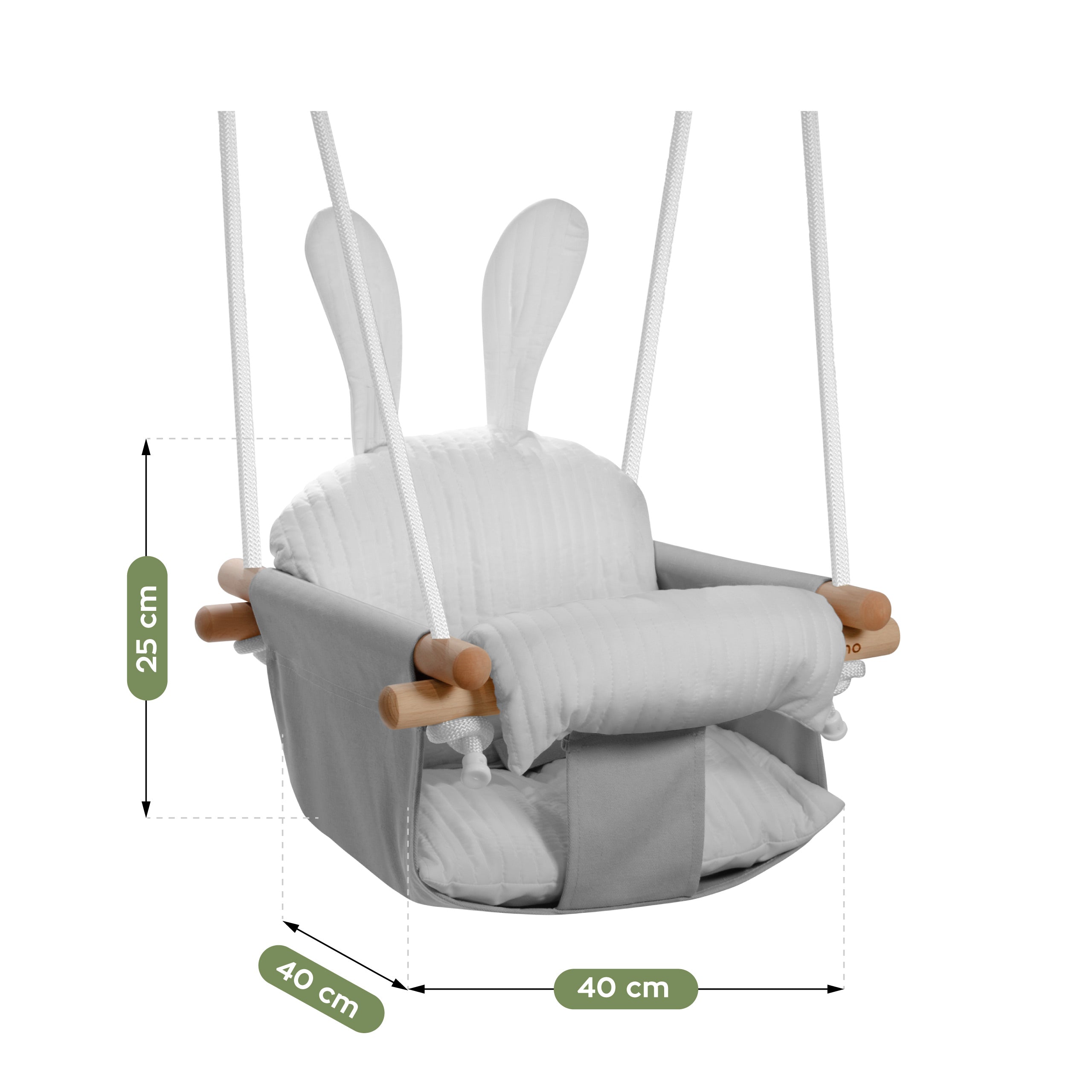 Columpio infantil Tulano Hop 33 Grey