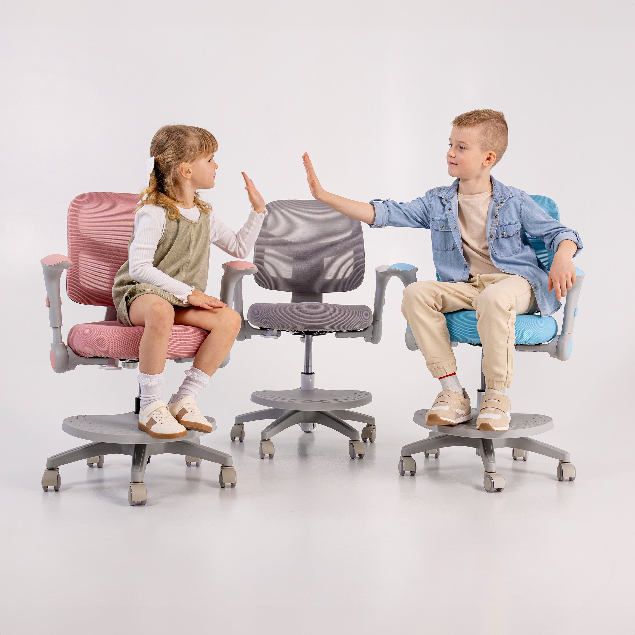 Silla giratoria ergonómica para niños