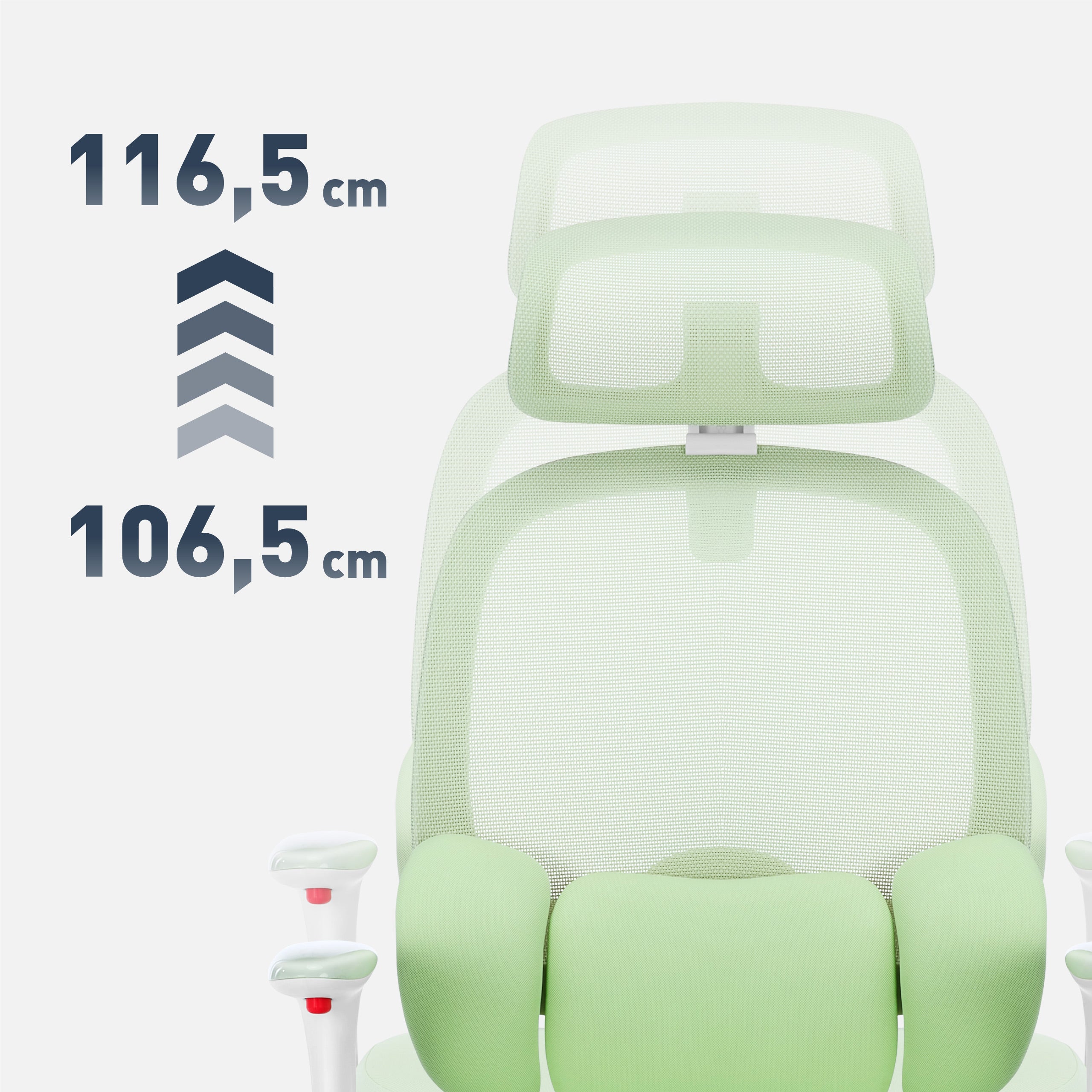 Altura ajustable: se adapta perfectamente al escritorio