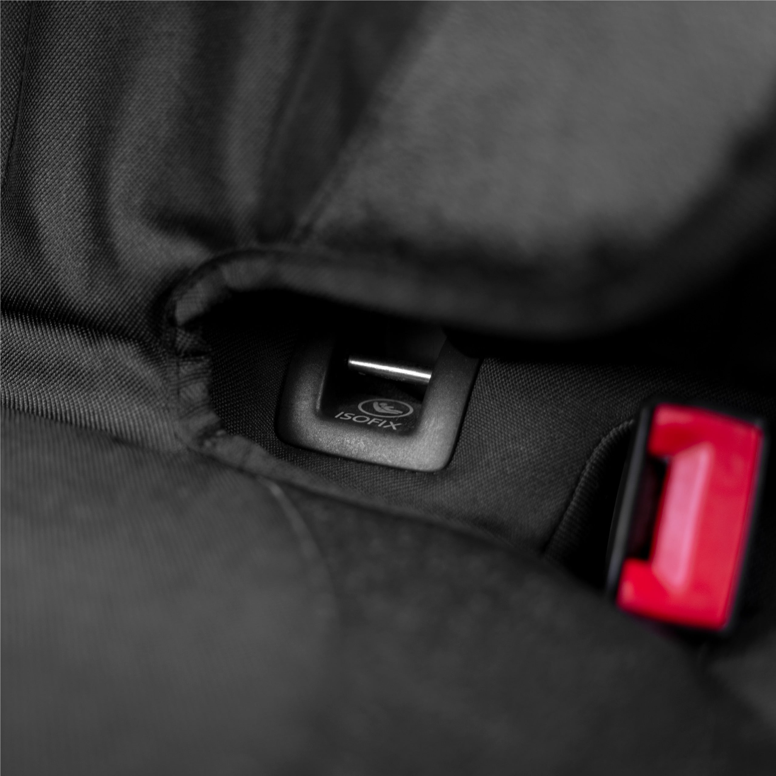 Posibilidad de utilizar libremente los anclajes ISOFIX