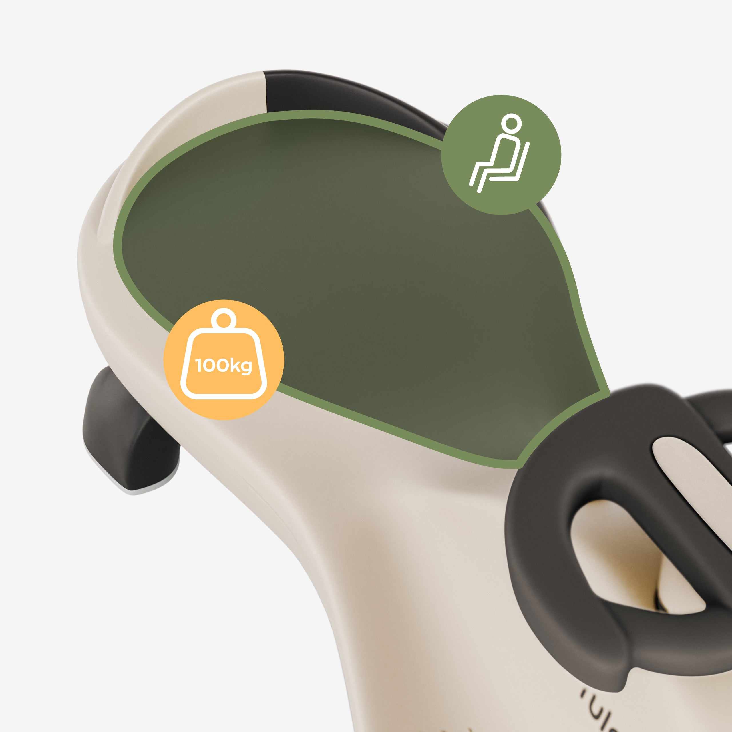 Cochecito infantil Focus 35: asiento cómodo y ergonómico