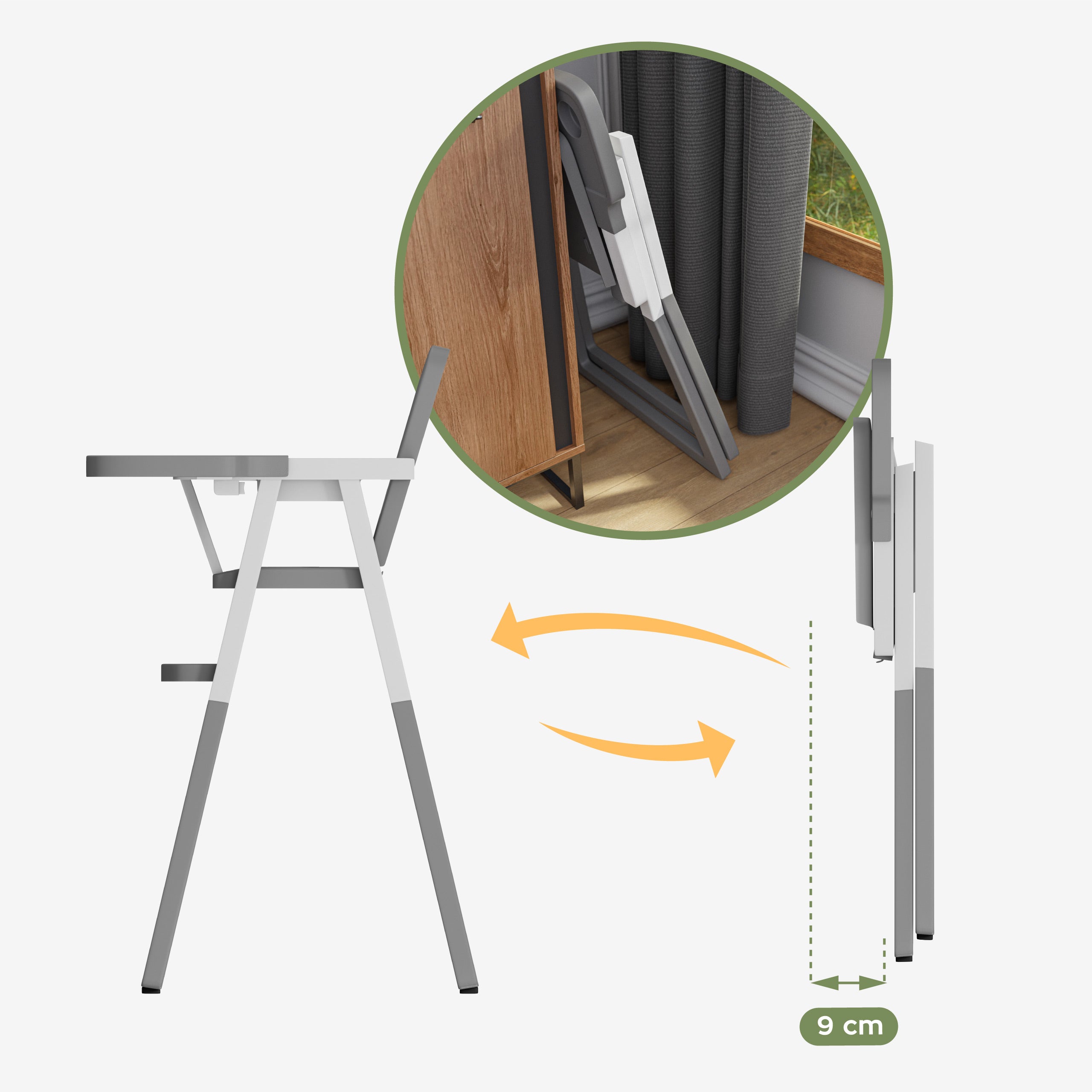 Una silla que se adapta a tu espacio
