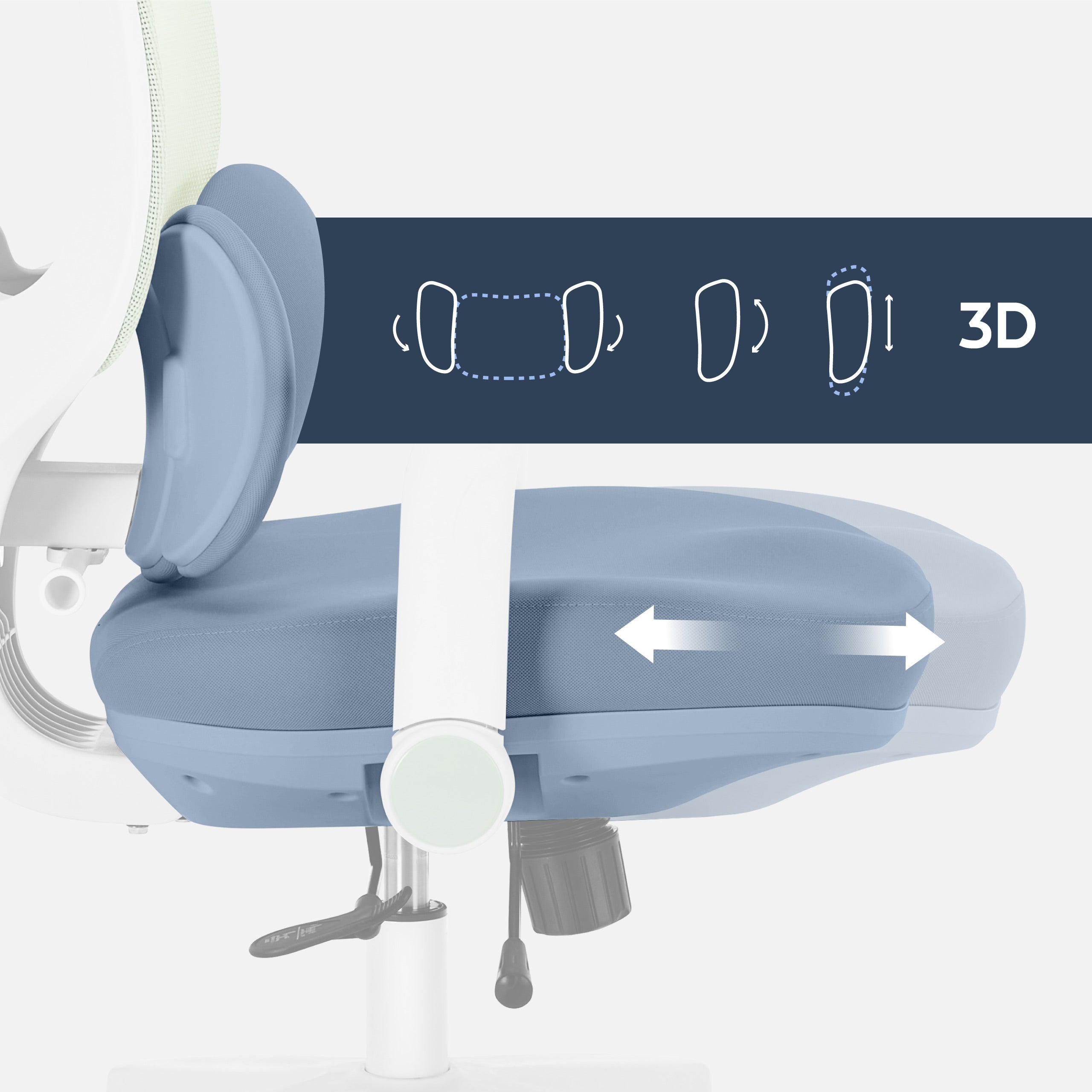 Tecnología Slide: ajuste del asiento a la estatura