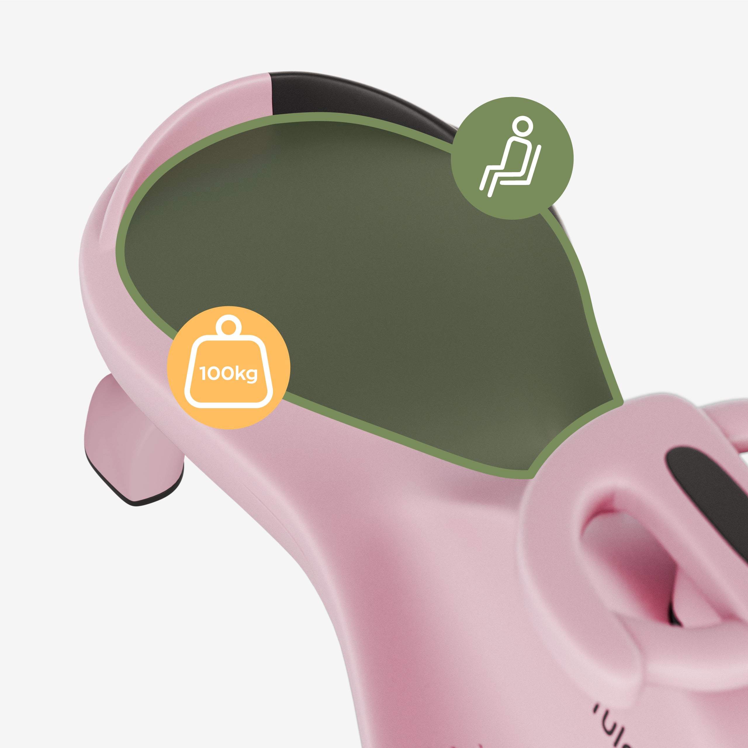 Cochecito infantil Focus 35: asiento cómodo y ergonómico