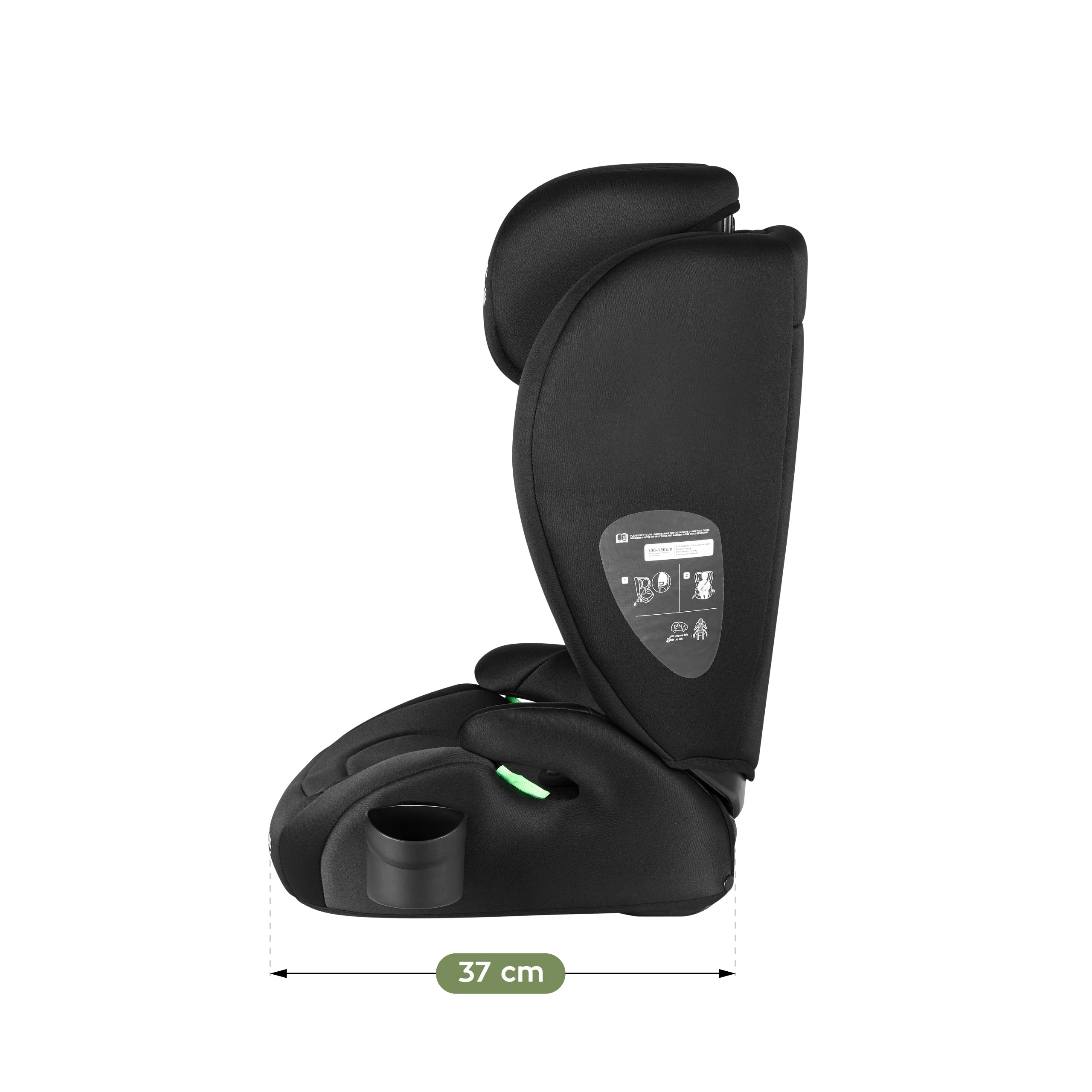 Silla de coche Tulano Joy 20 Black 100-150 cm I-size