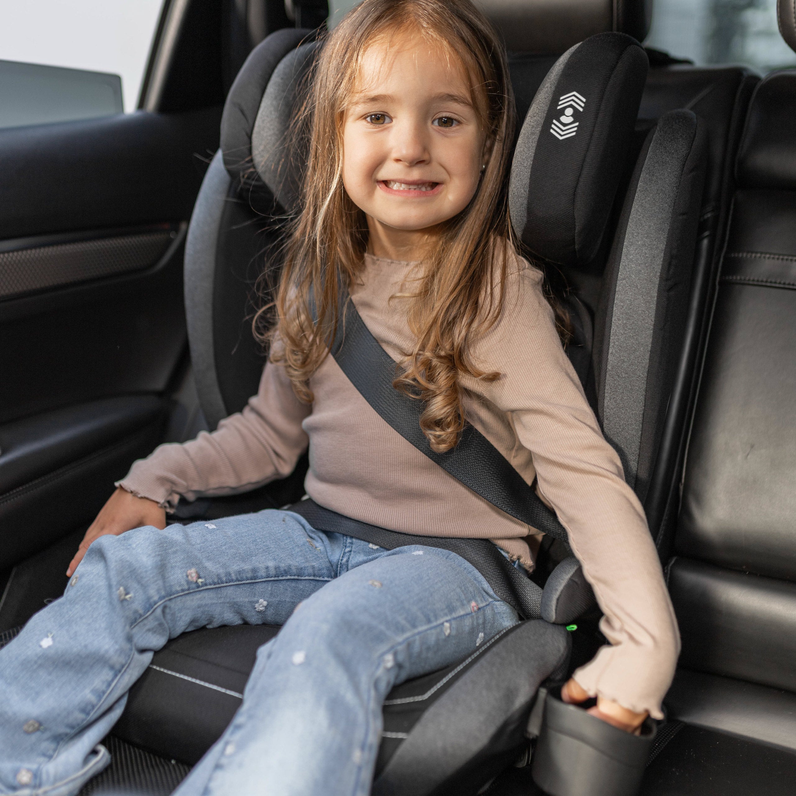 Silla de coche Tulano Joy 25 Negro-Gris 100-150 cm I-size