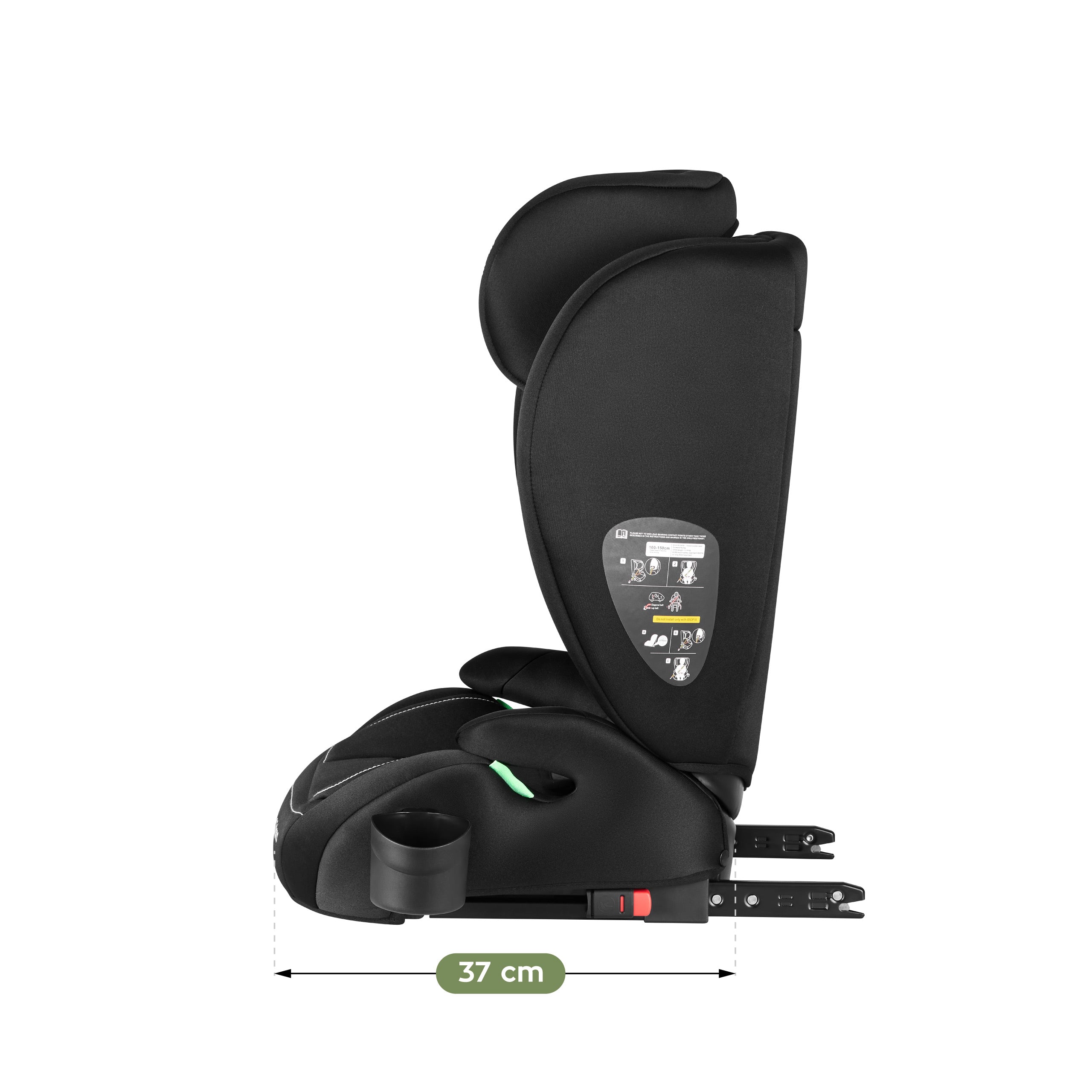 Silla de coche Tulano Joy 25 Black 100-150 cm I-size