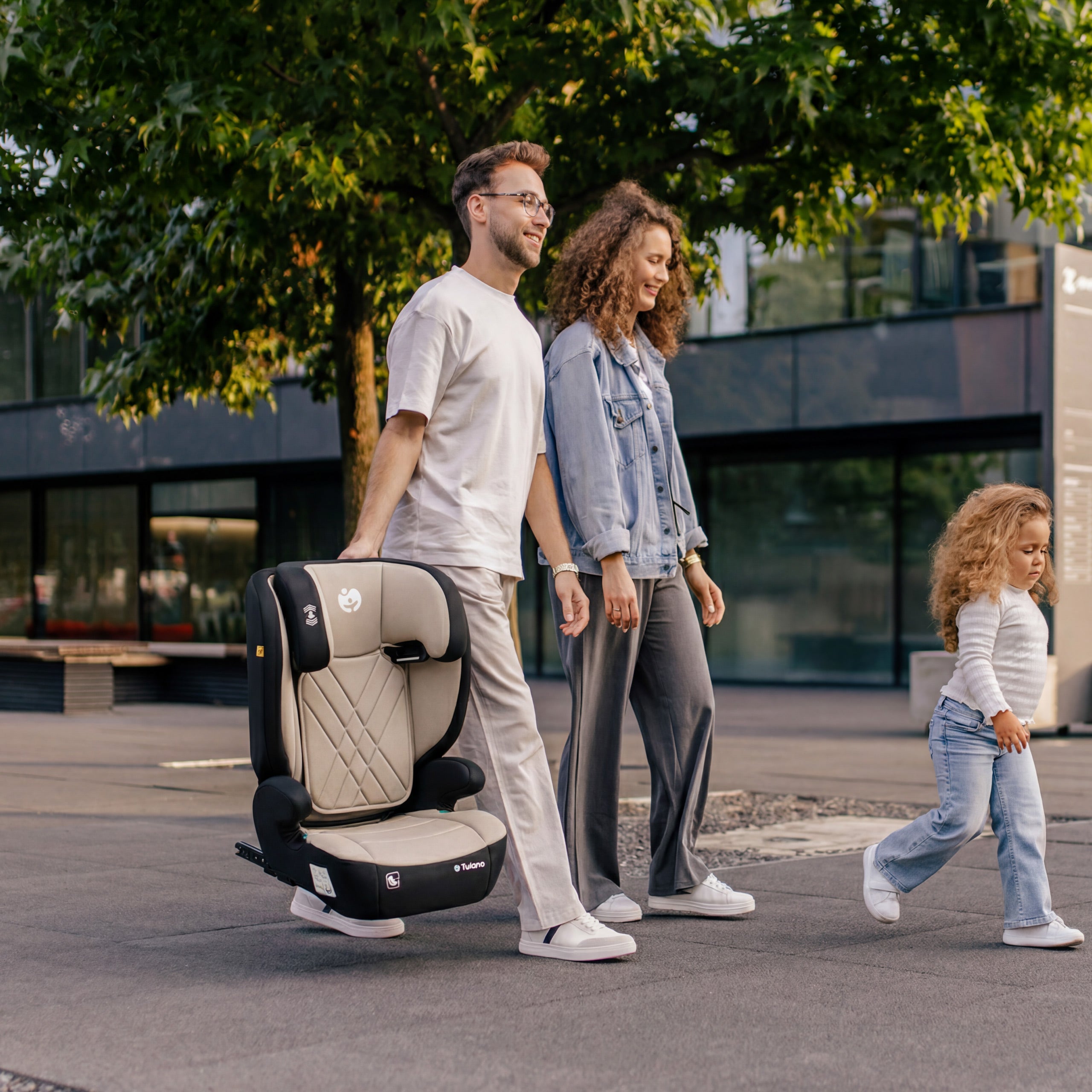 Silla de coche para niños 2 en 1, de 100 a 150 cm, Joy 45 Beige I-Size