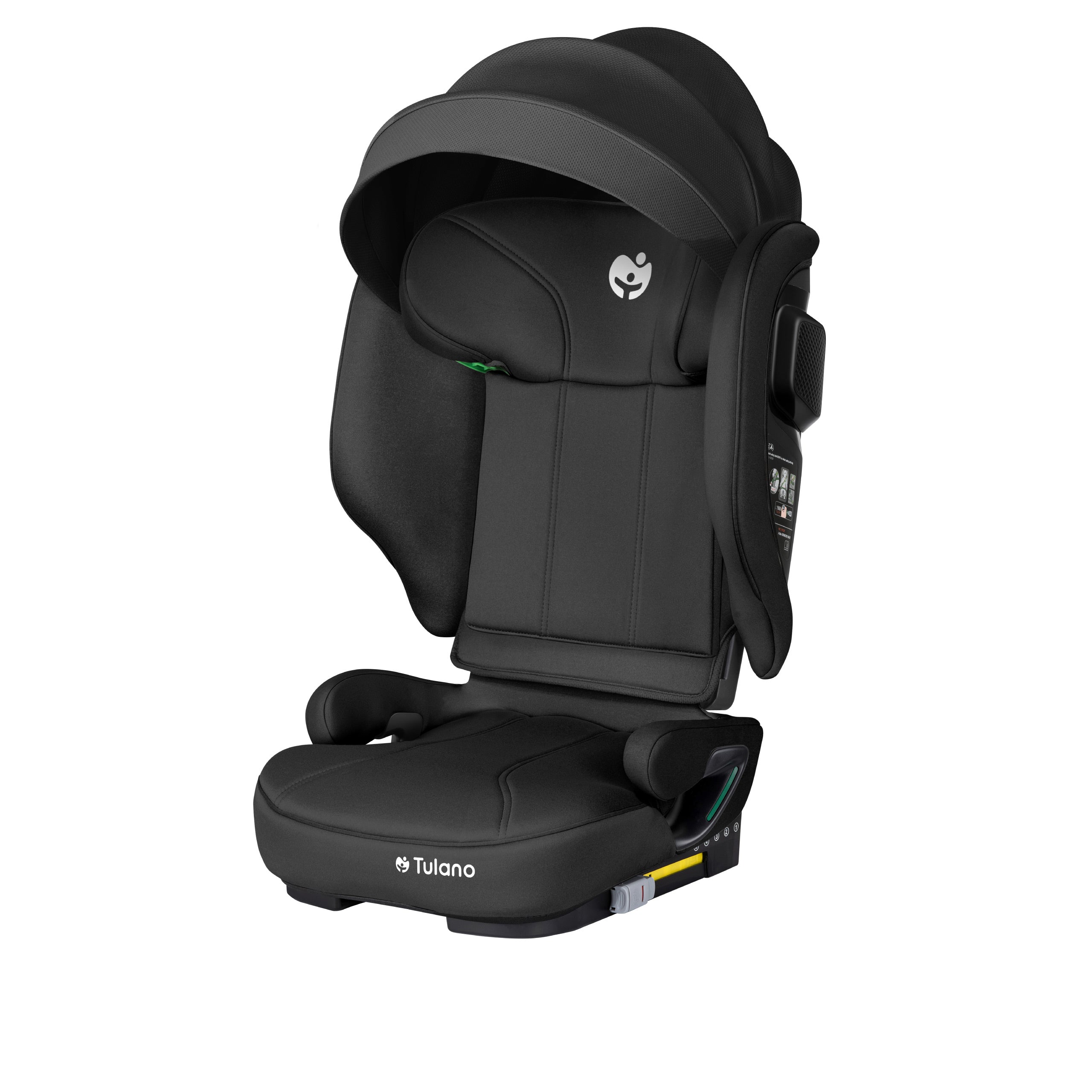 Silla de coche para niños de 100 a 150 cm Tulano Joy 55 Black I-Size