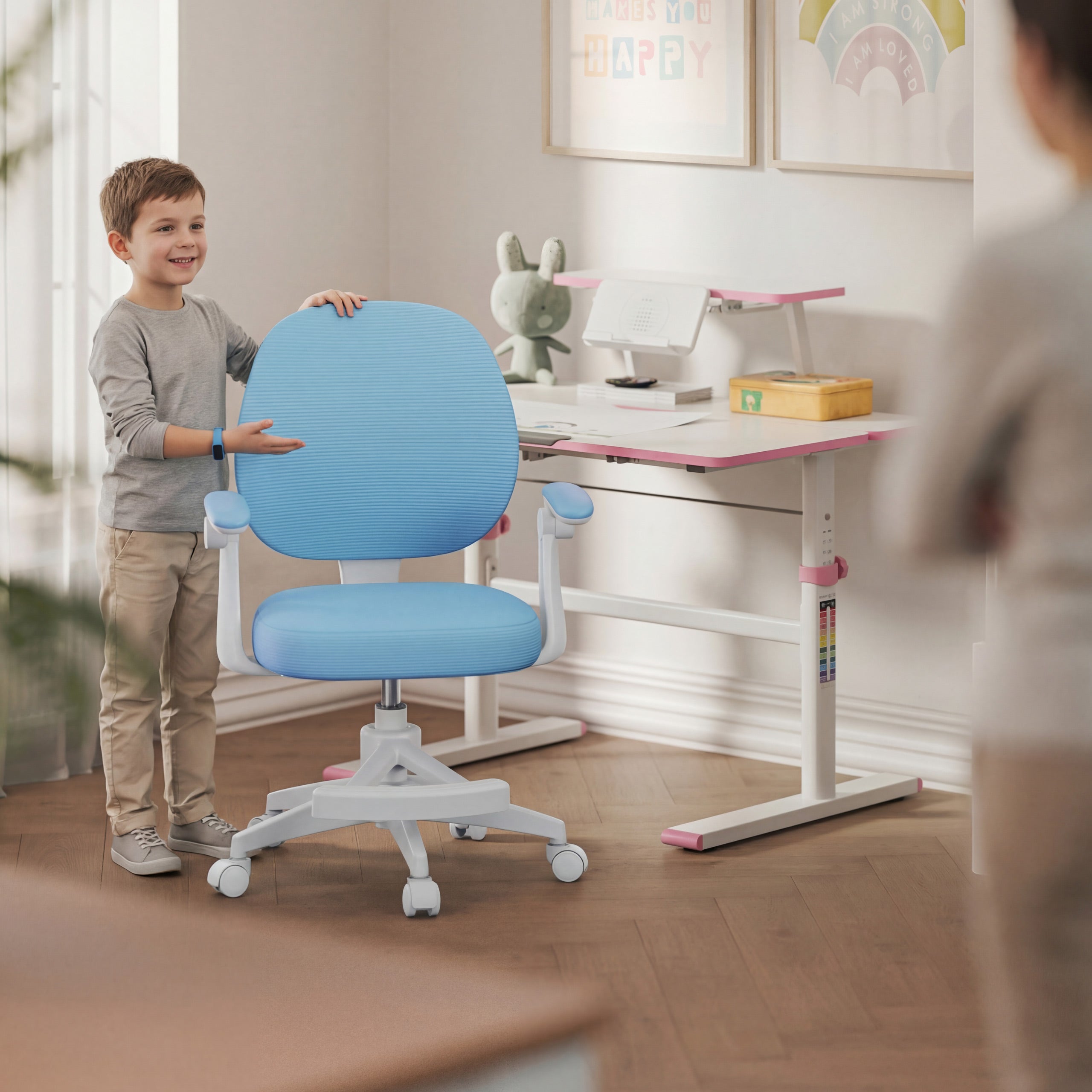 Silla giratoria para niños Mark Adler Junior 3.1 Blue